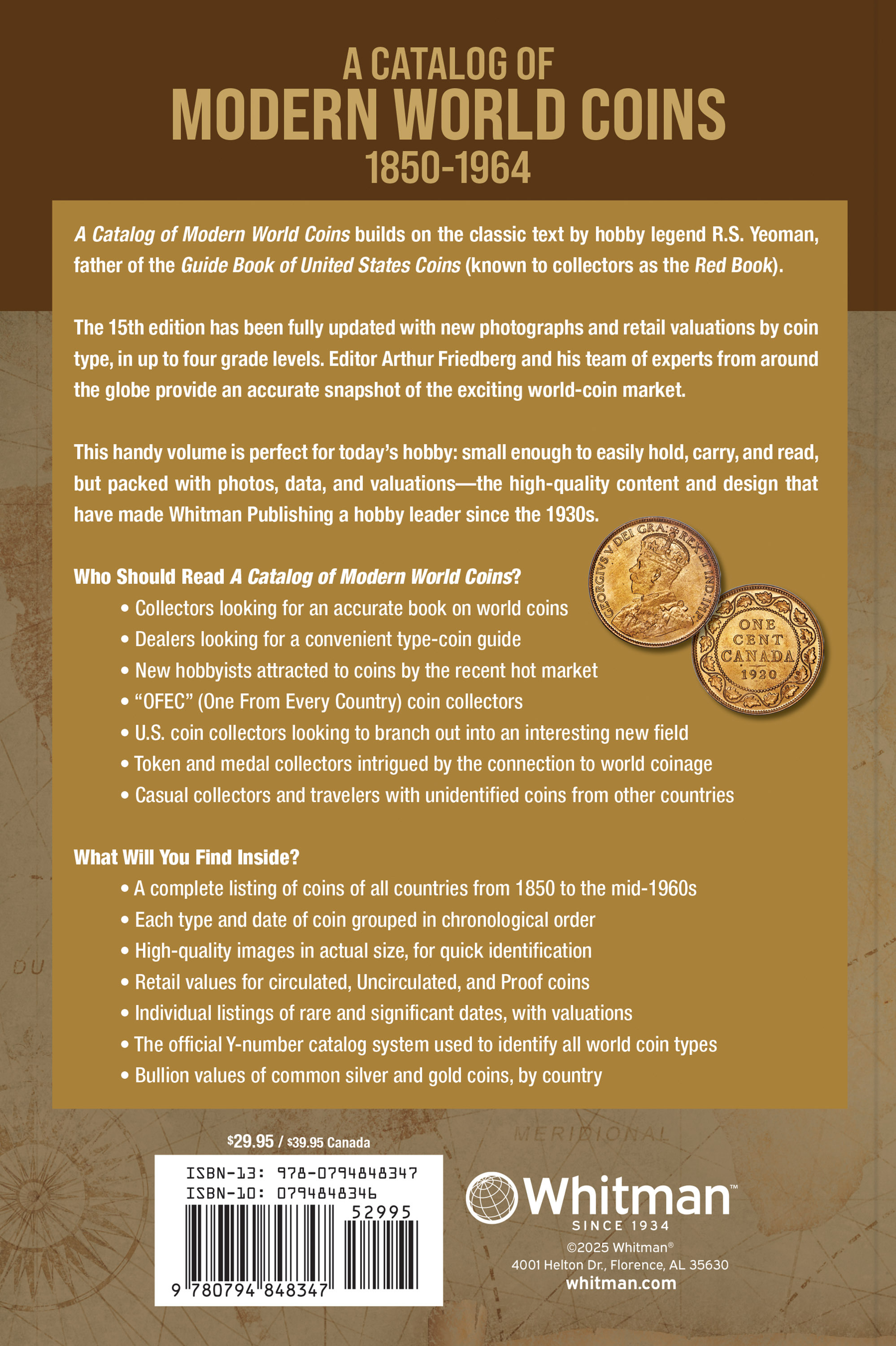 Professional Series: A Catalog of Modern World Coins – 1850-1964