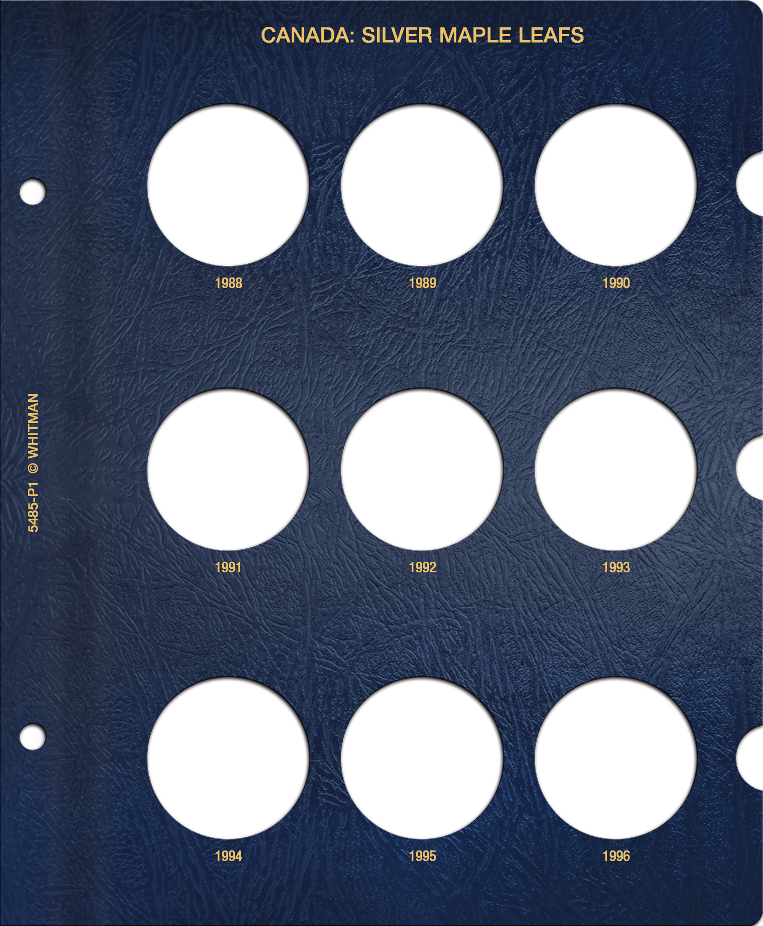 Whitman Classic® Coin Album – Canada Silver Dollars: 1935-1967