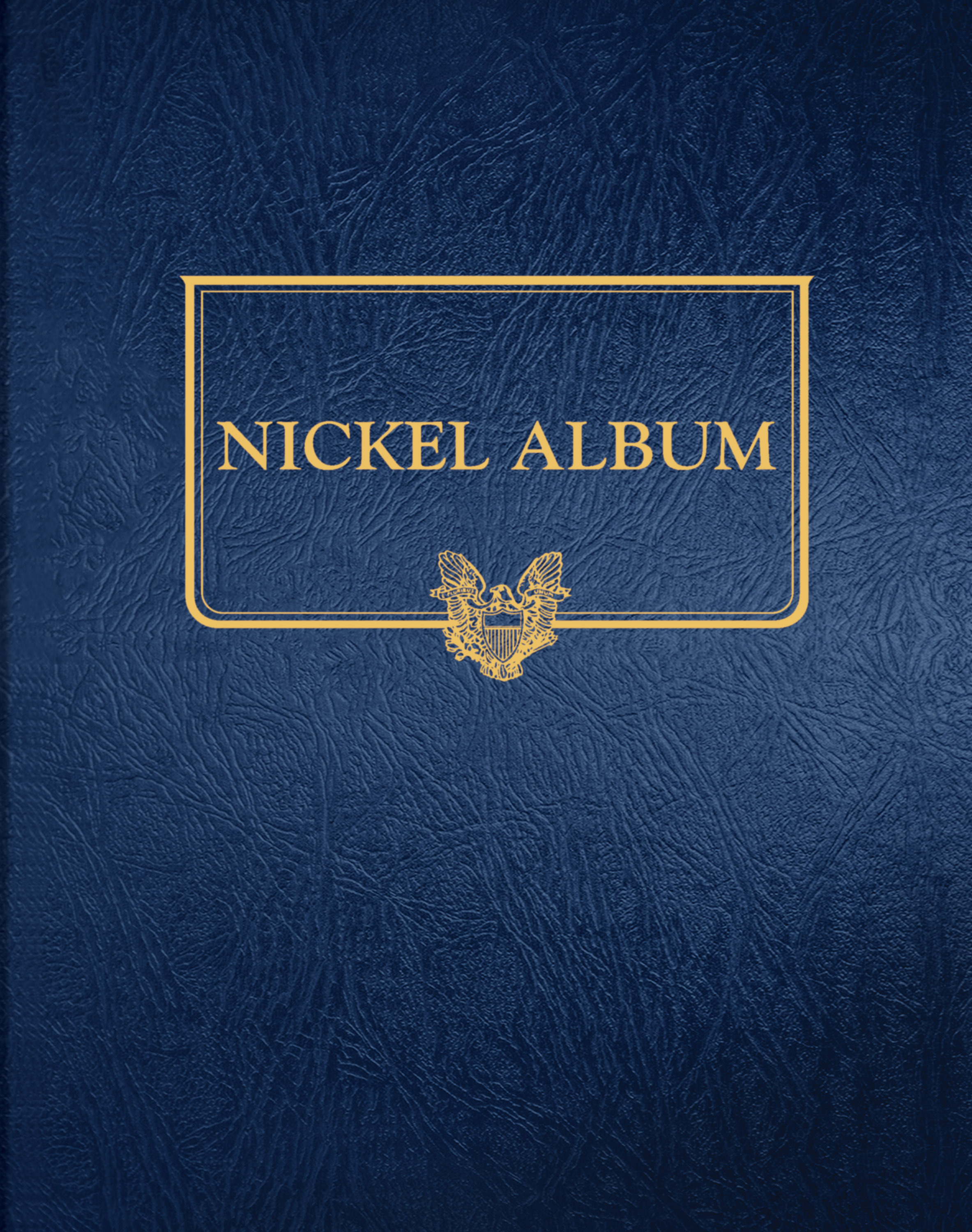 Whitman Classic® Coin Album – U.S. Nickels: Plain, No Dates (Includes Blank Pages)