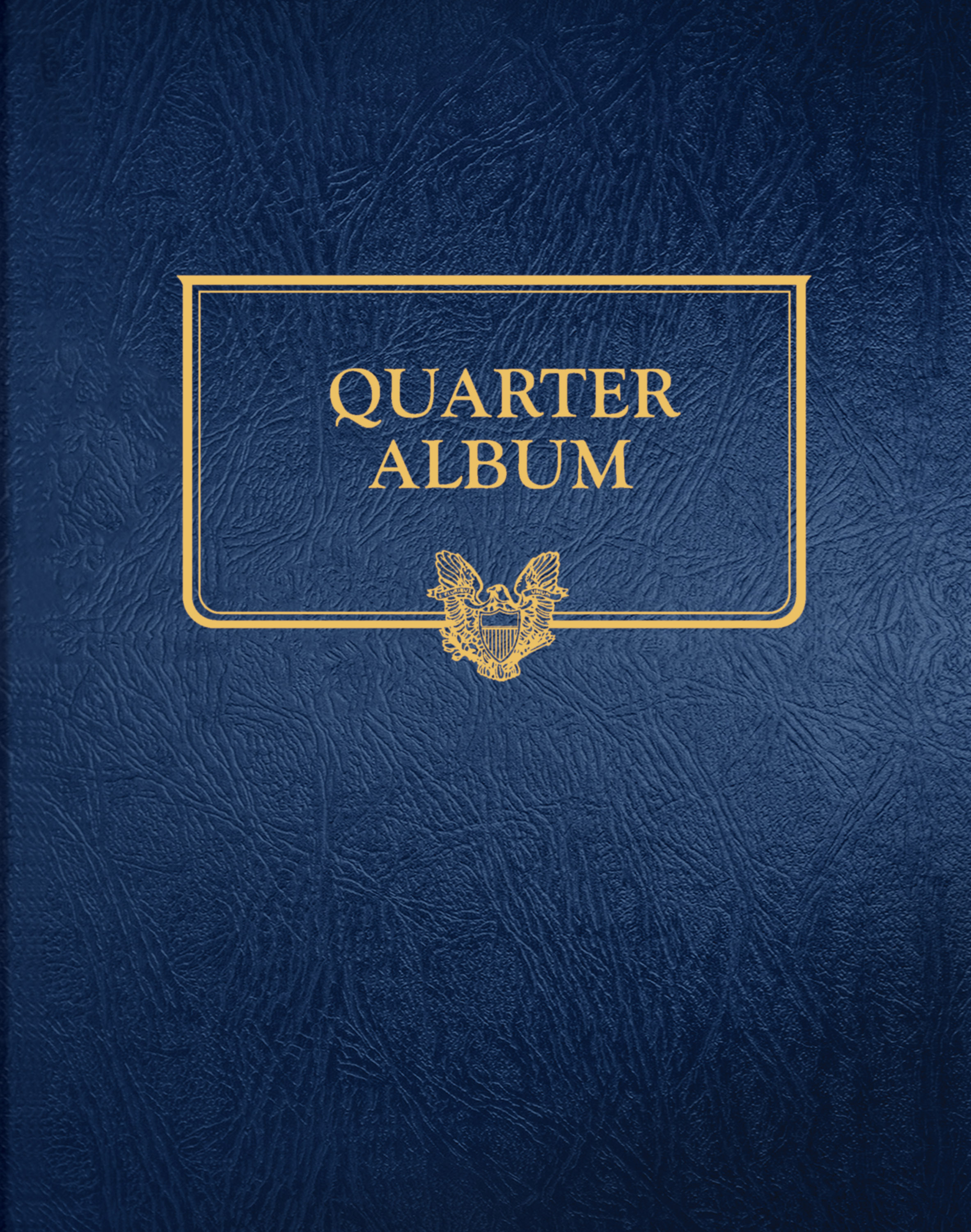 Whitman Classic® Coin Album – U.S. Quarters: Plain, No Dates (Includes Blank Pages)