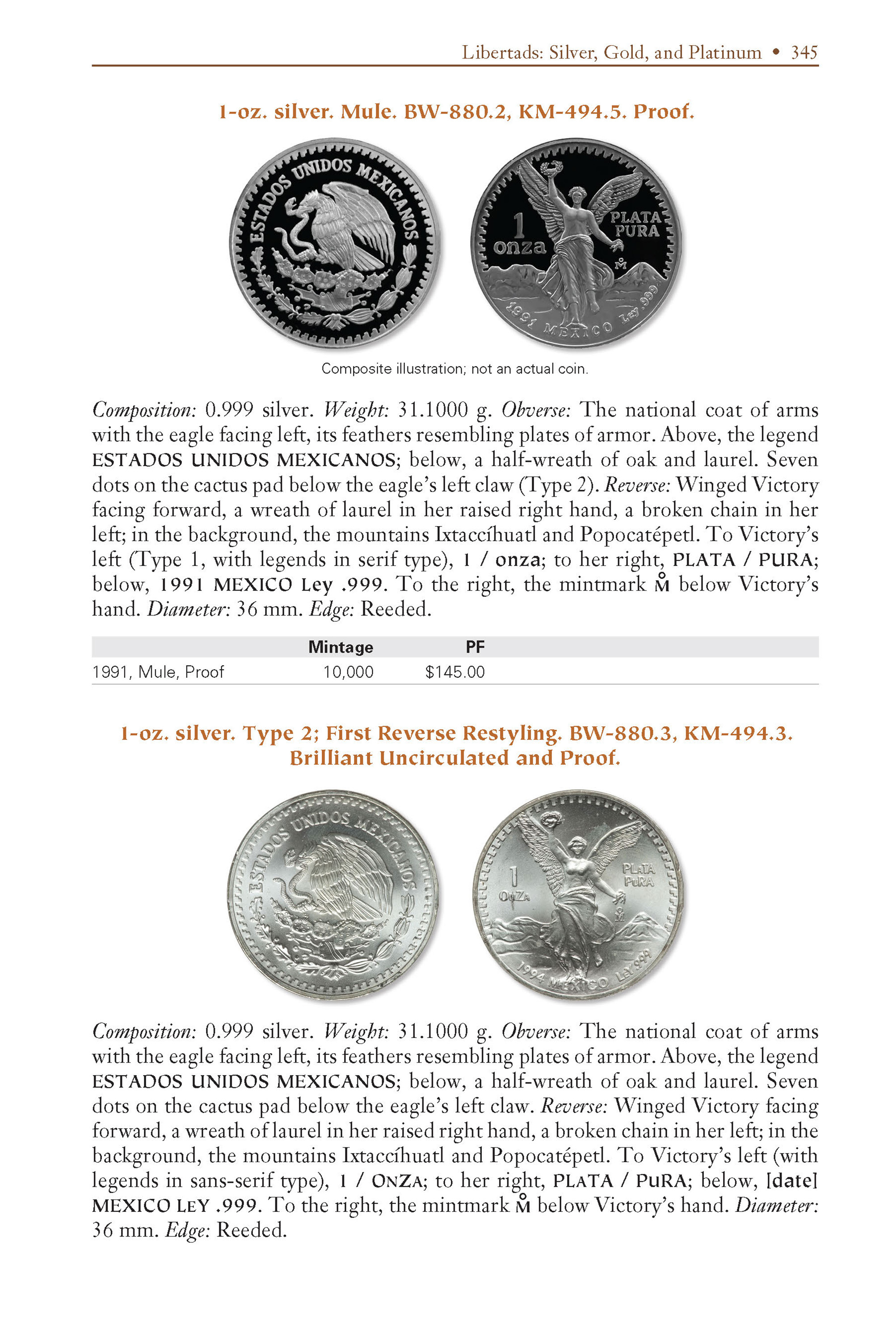 Whitman Encyclopedias #2: Whitman Encyclopedia of Mexican Money, Volume 2 – Modern Coins of Mexico, 1905 to Date