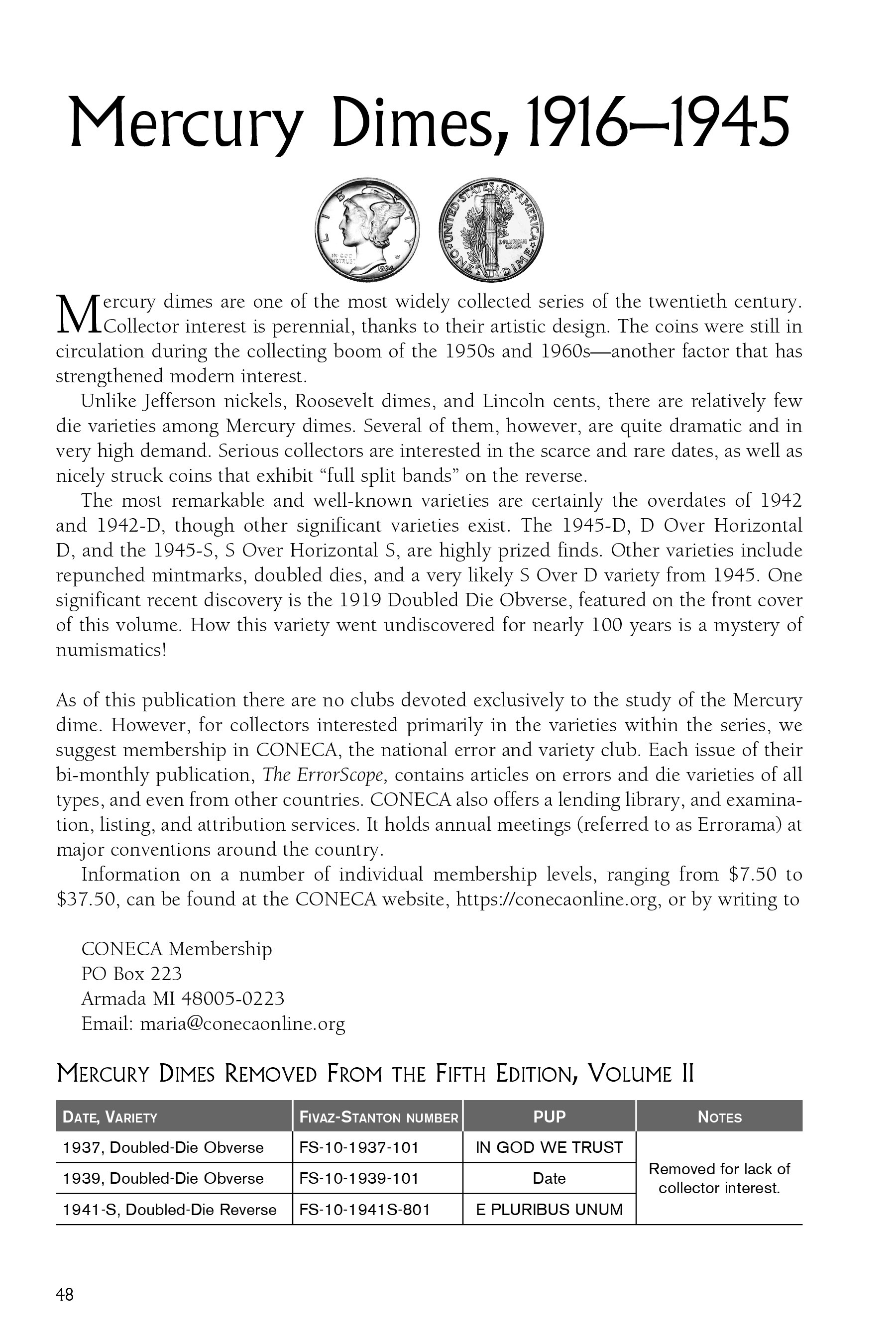 Cherrypickers’ Guide To Rare Die Varieties of United States Coins Volume 2 – Half Dimes through Quarters