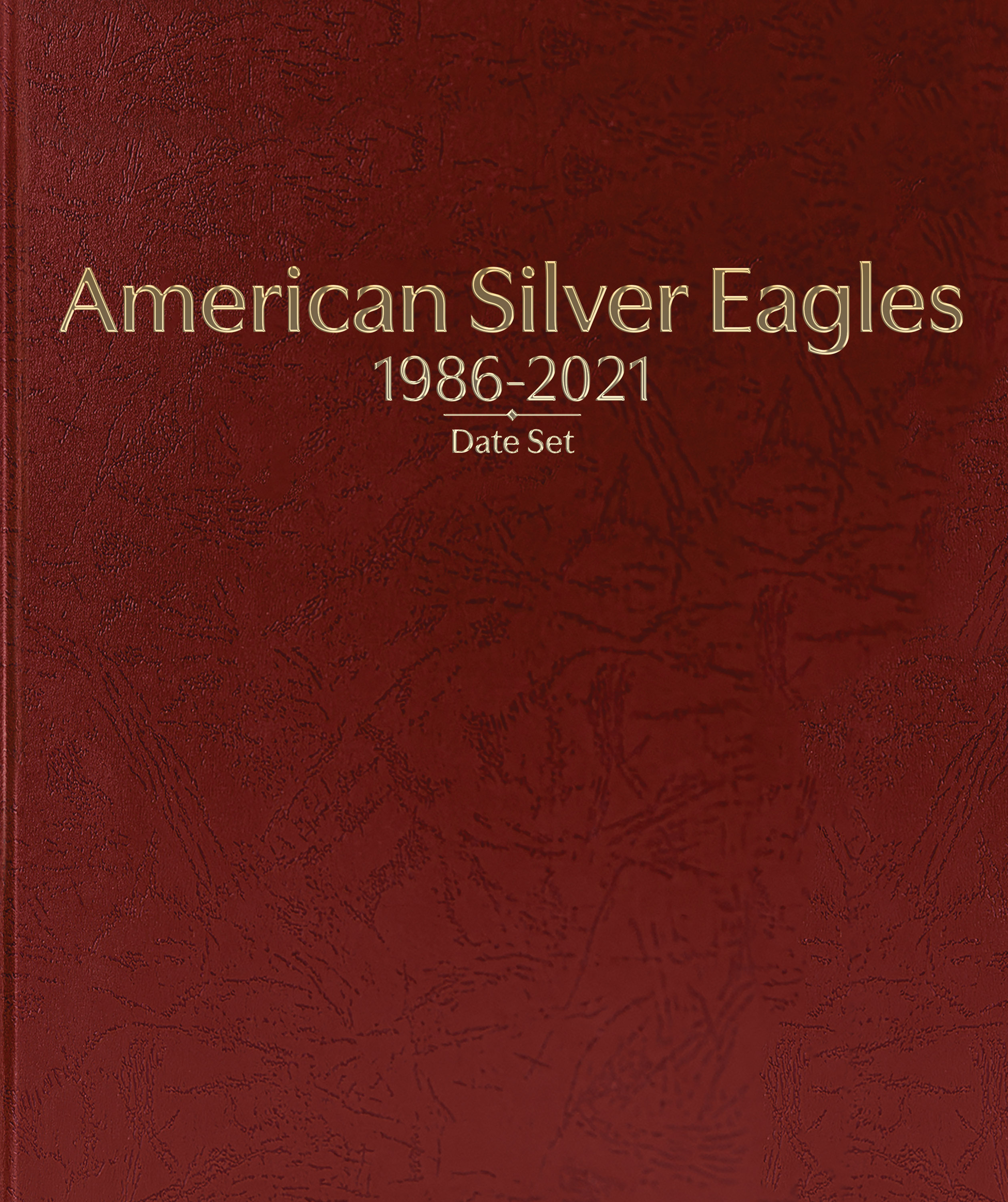 Whitman Prestige Coin Album – American Silver Eagles: 1986-2021 Date Set