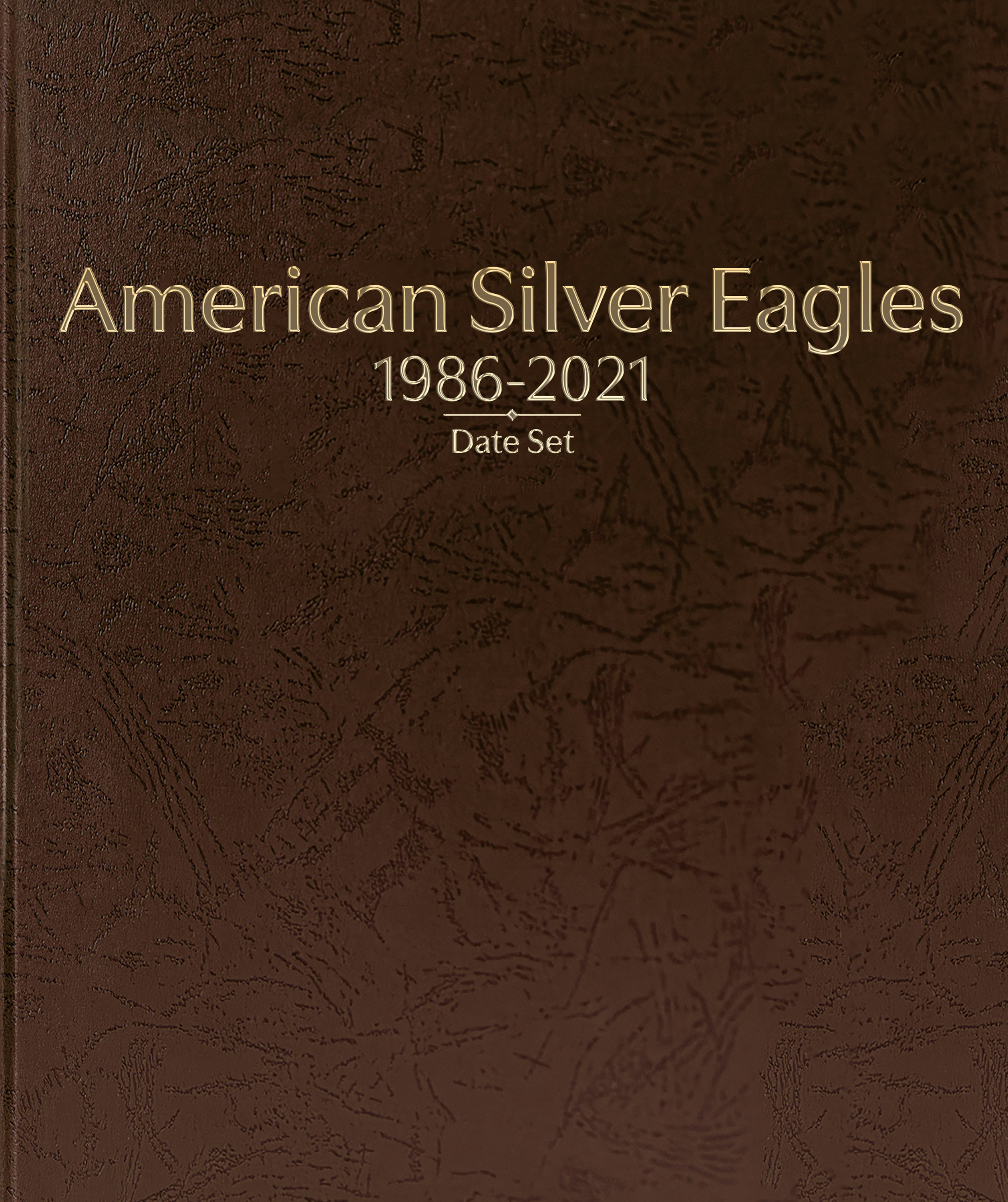 Whitman Prestige Coin Album – American Silver Eagles: 1986-2021 Date Set