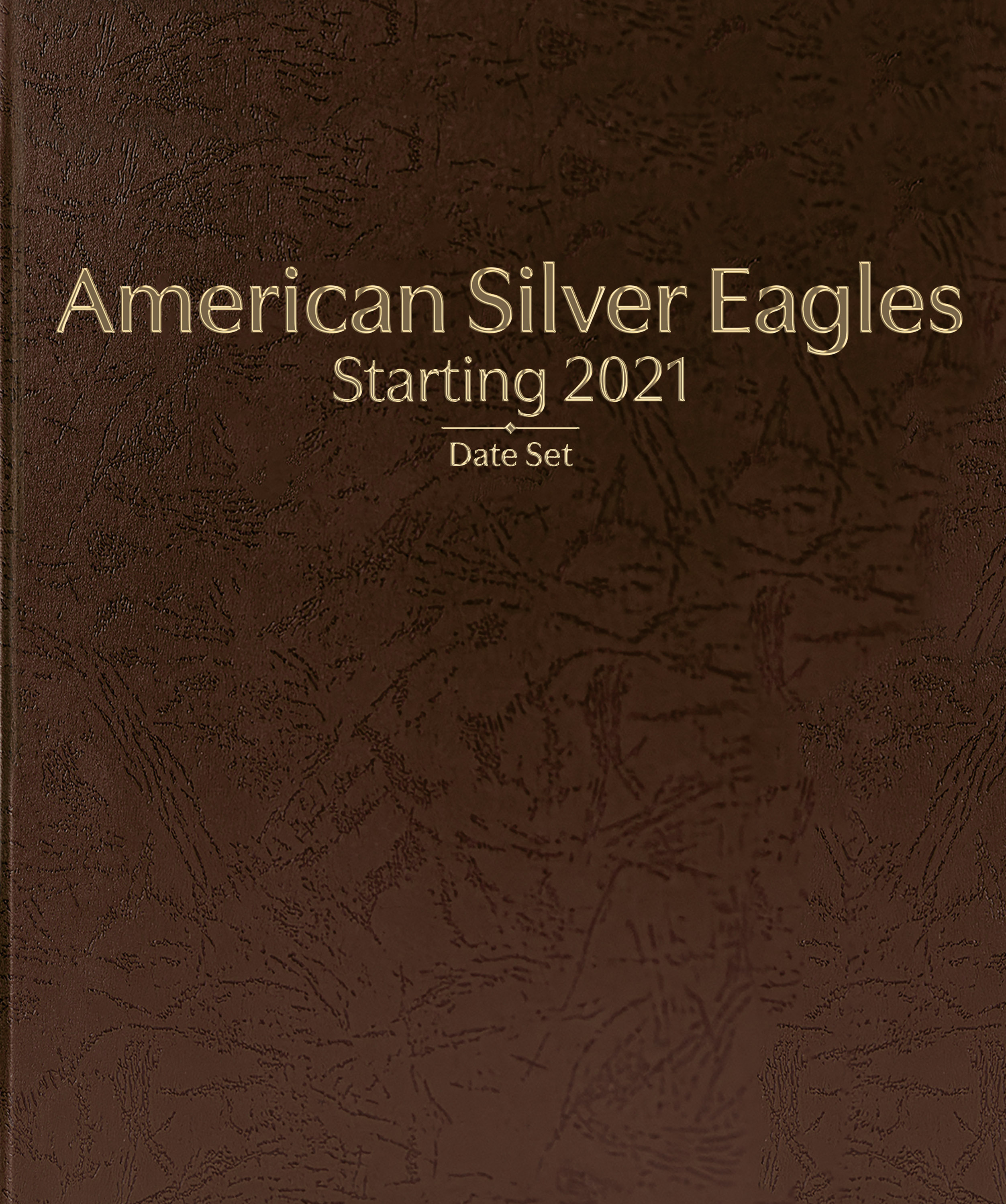 Whitman Prestige Coin Album – American Silver Eagles: Starting 2021 Date Set