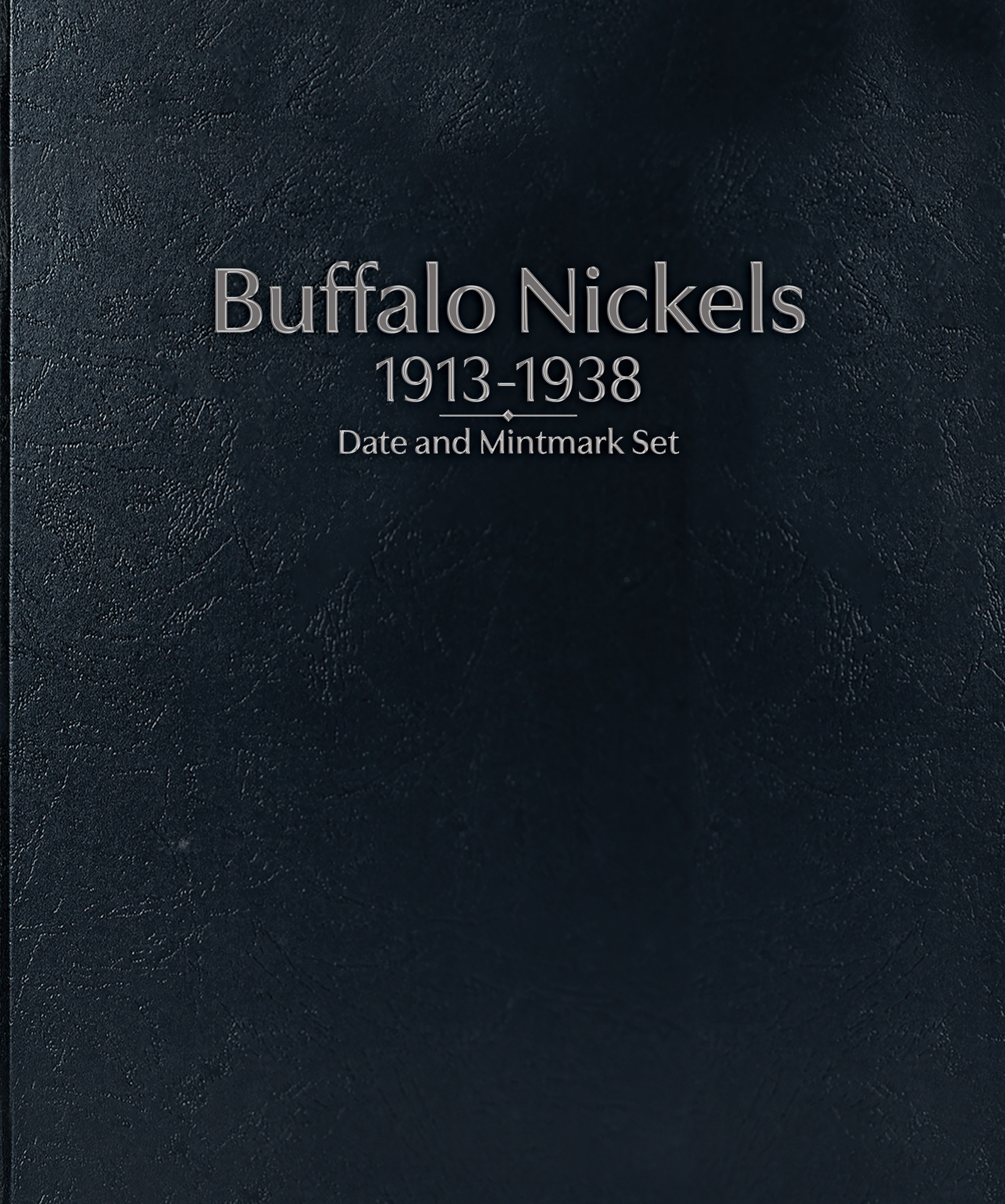 Whitman Prestige Coin Album – Buffalo Nickels: 1913-1938 Date & Mintmark Set
