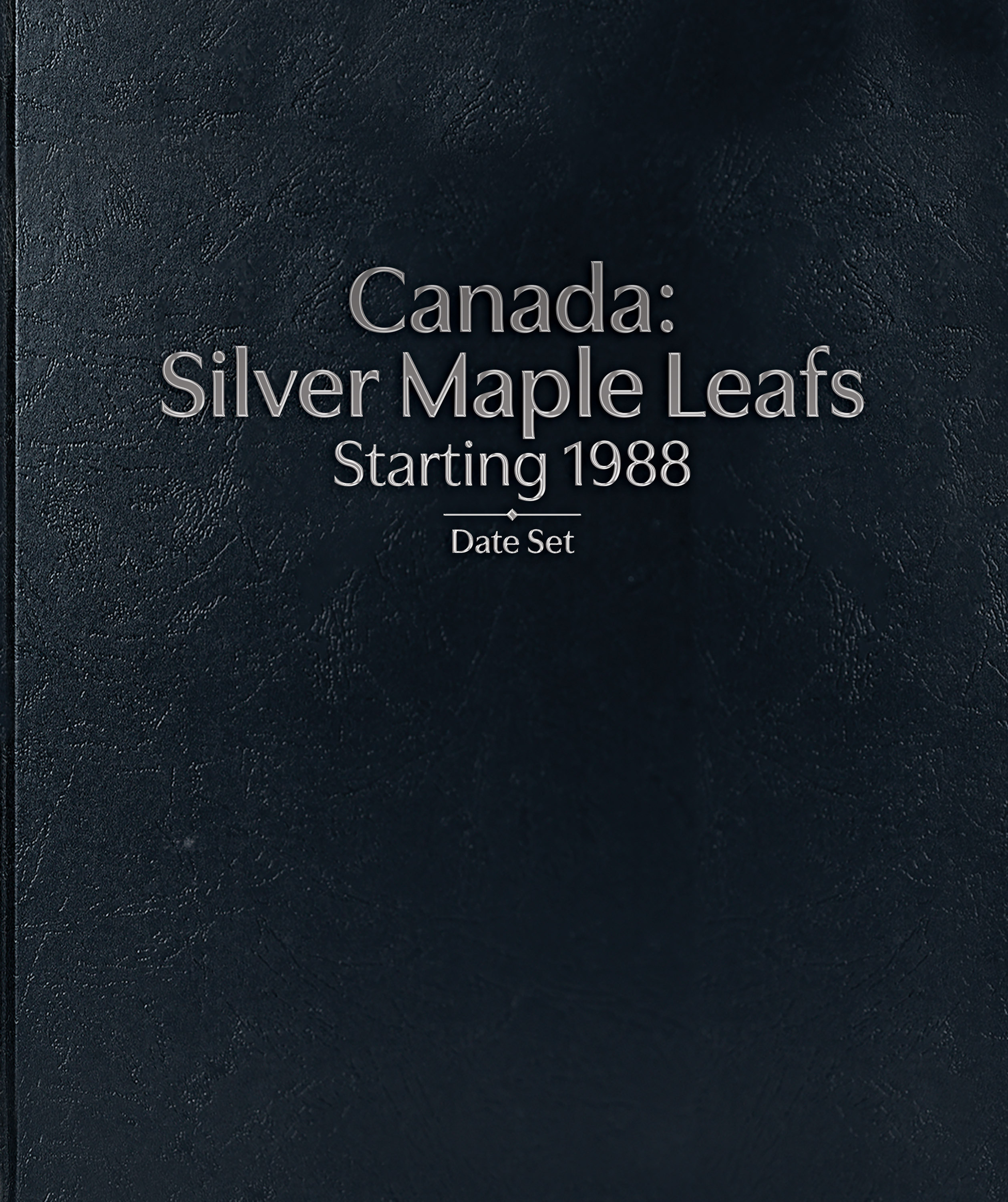 Whitman Prestige™ Coin Album – Canada Silver Maple Leafs: Starting 1988 Date Set