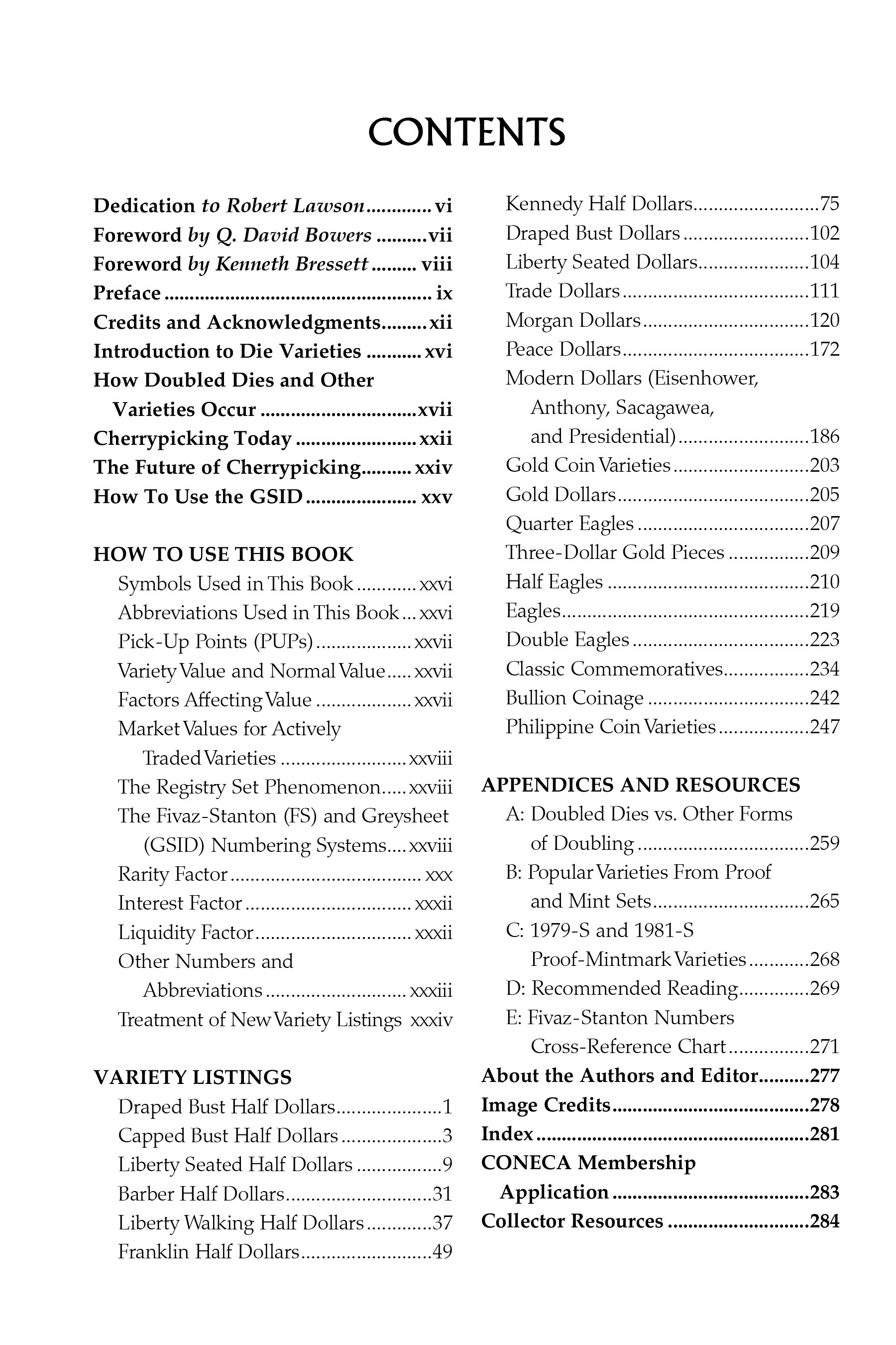 Cherrypickers’ Guide to Rare Die Varieties of United States Coins, Volume 3 – Half Dollars through Bullion