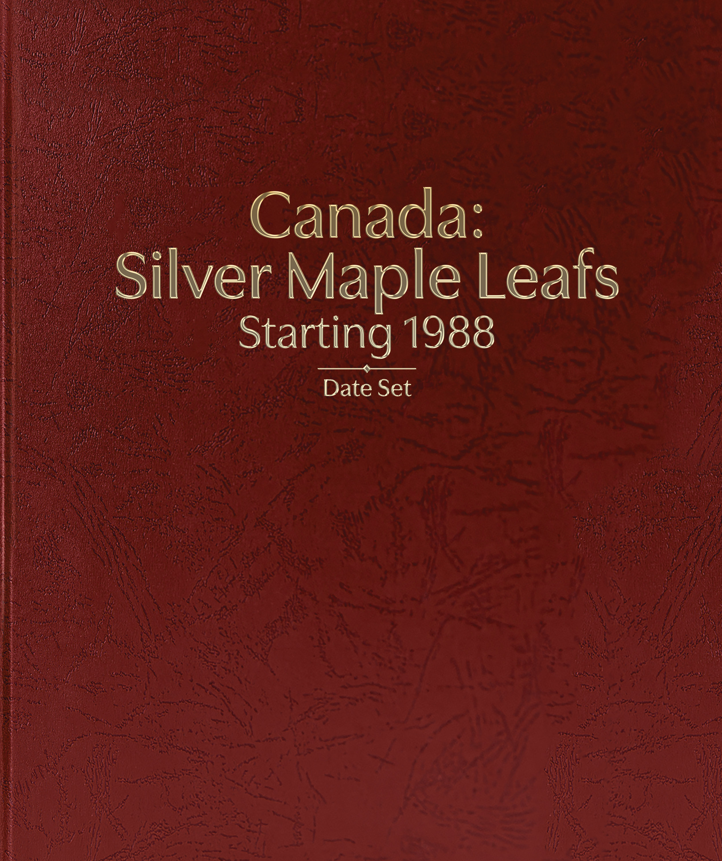 Whitman Prestige™ Coin Album – Canada Silver Maple Leafs: Starting 1988 Date Set