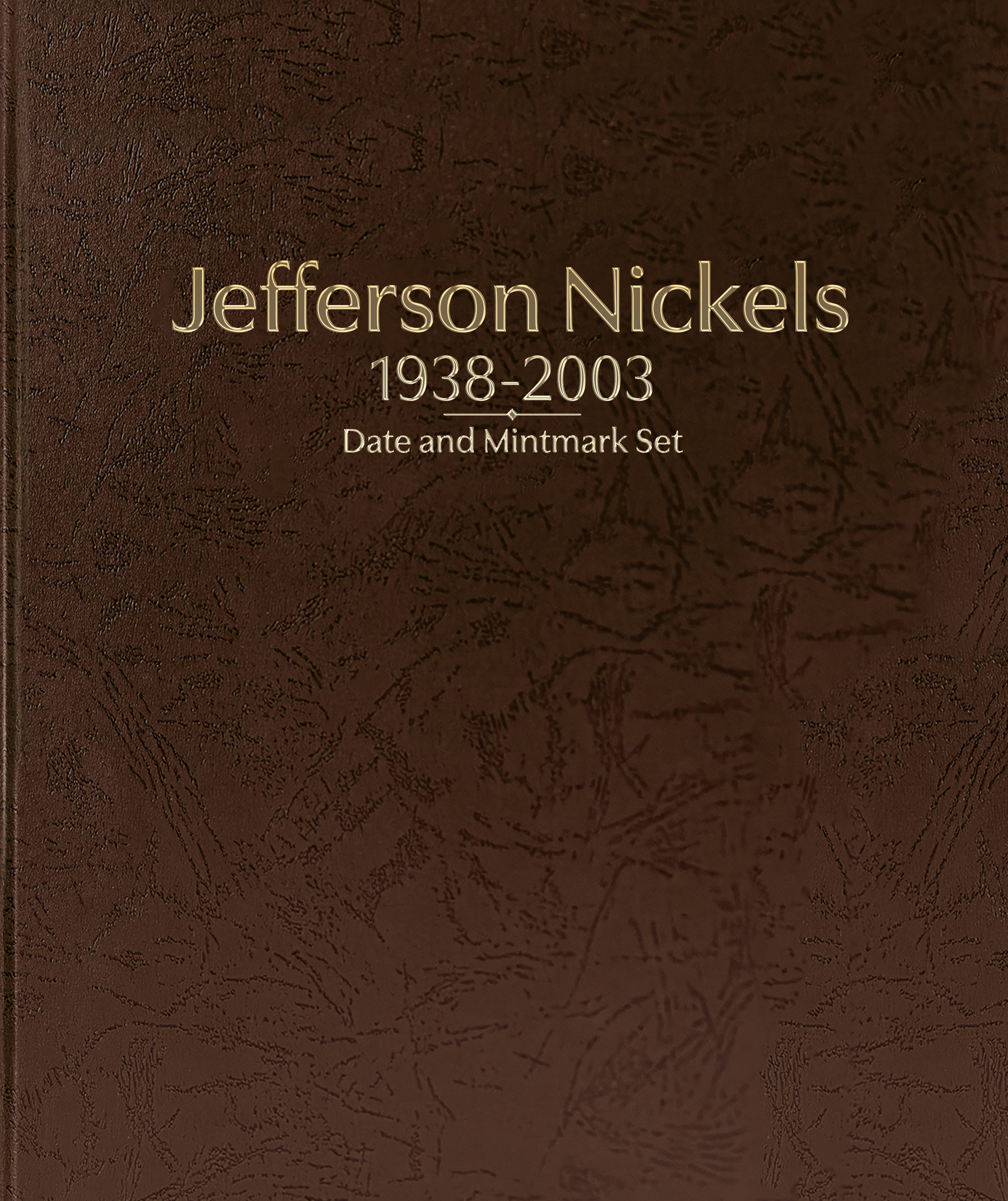 Whitman Prestige Coin Album – Jefferson Nickels: 1938-2003 Date & Mintmark Set