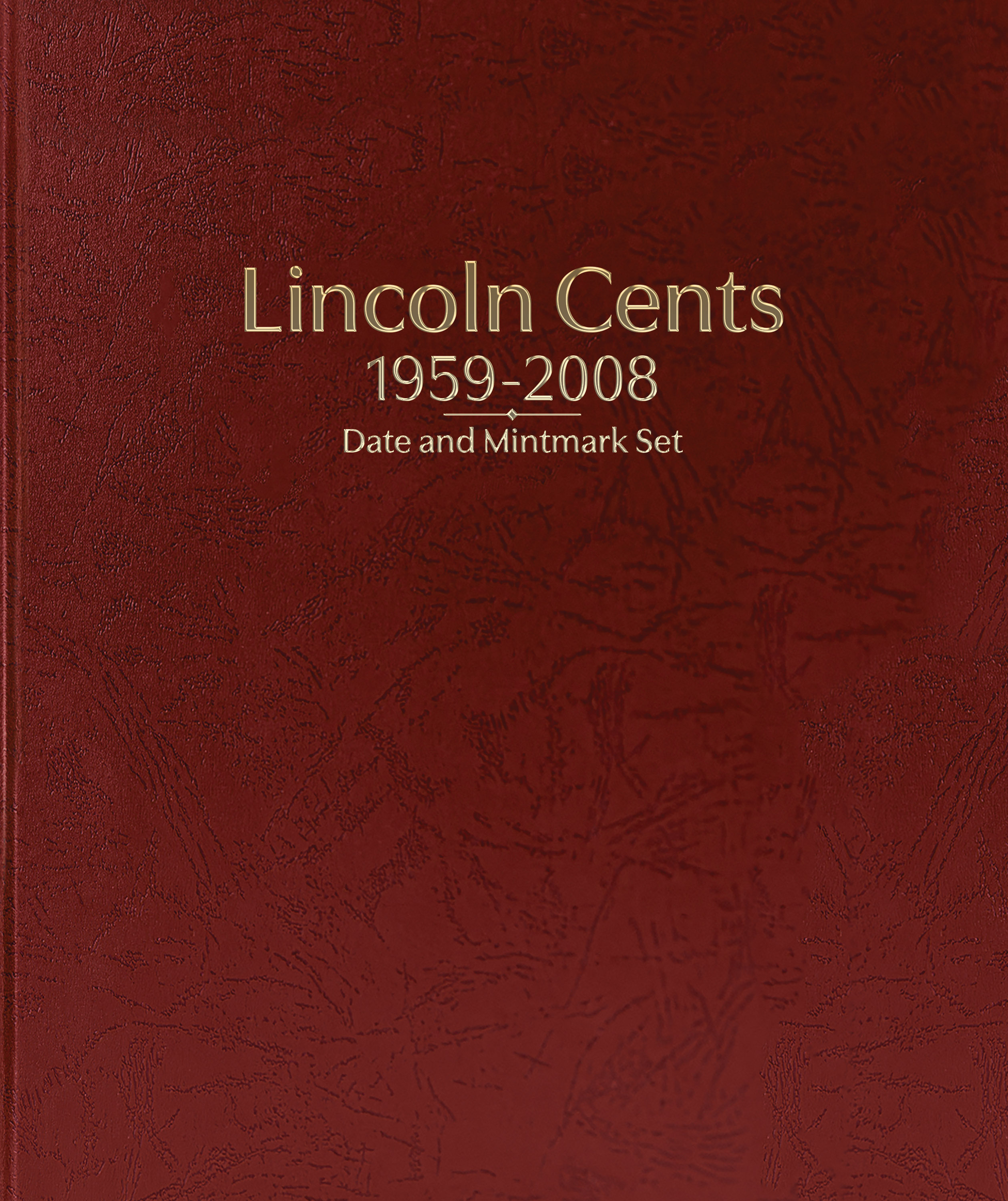 Whitman Prestige™ Coin Album – Lincoln Cents: 1959-2008 Date & Mintmark Set
