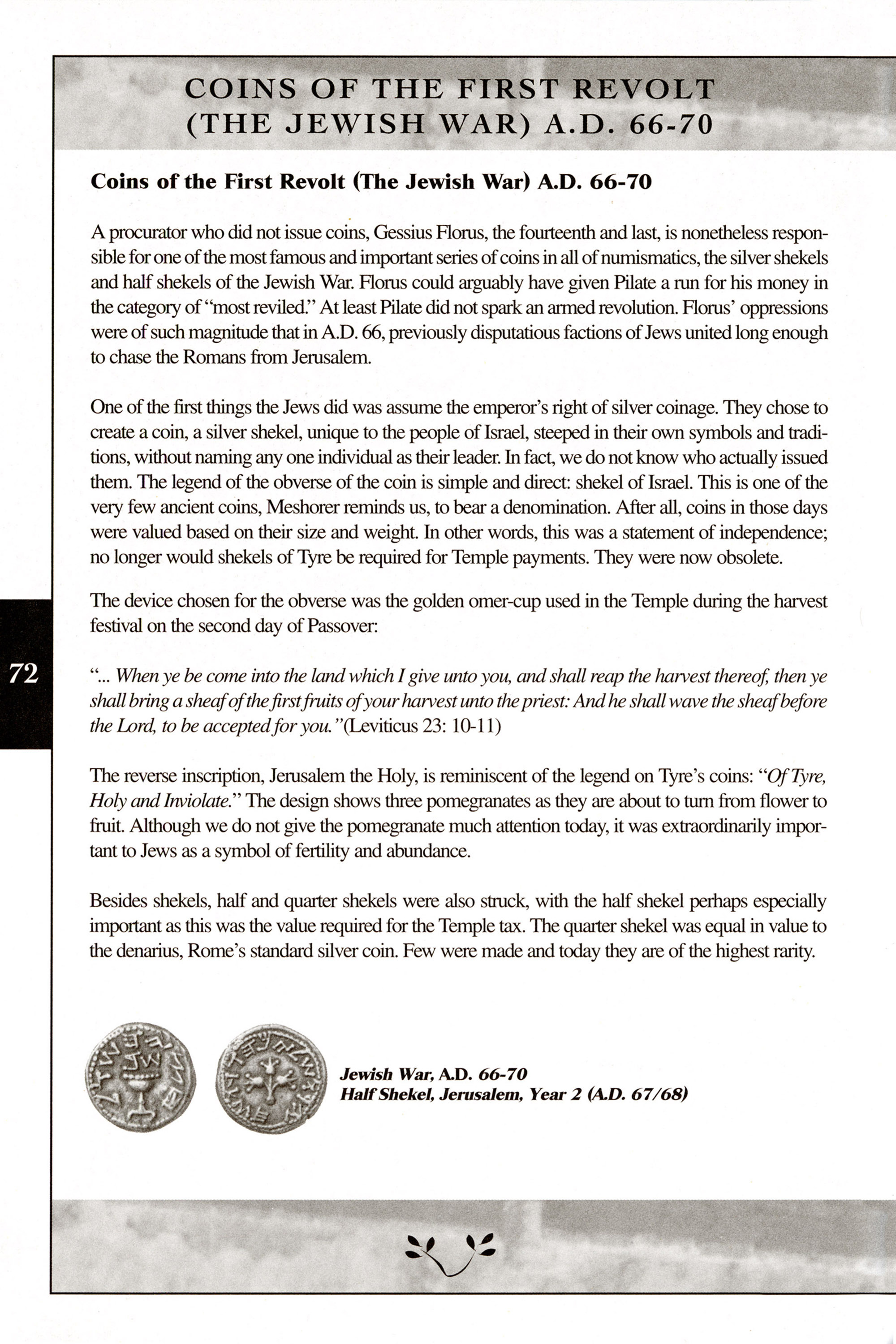 Coins of the Bible