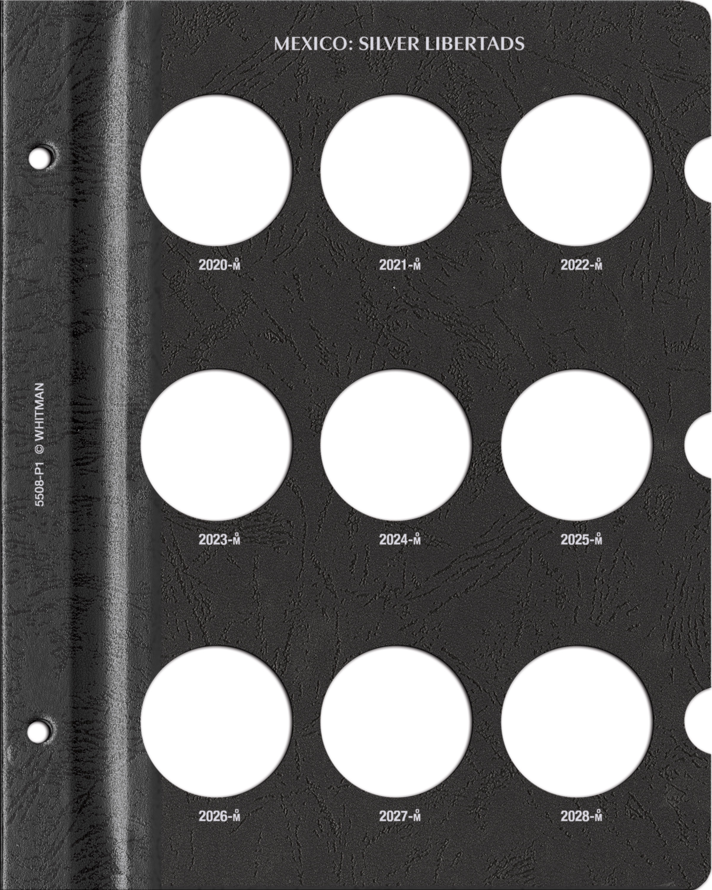 Whitman Prestige™ Coin Album – Mexico Silver Libertads: Starting 2020 Date Set