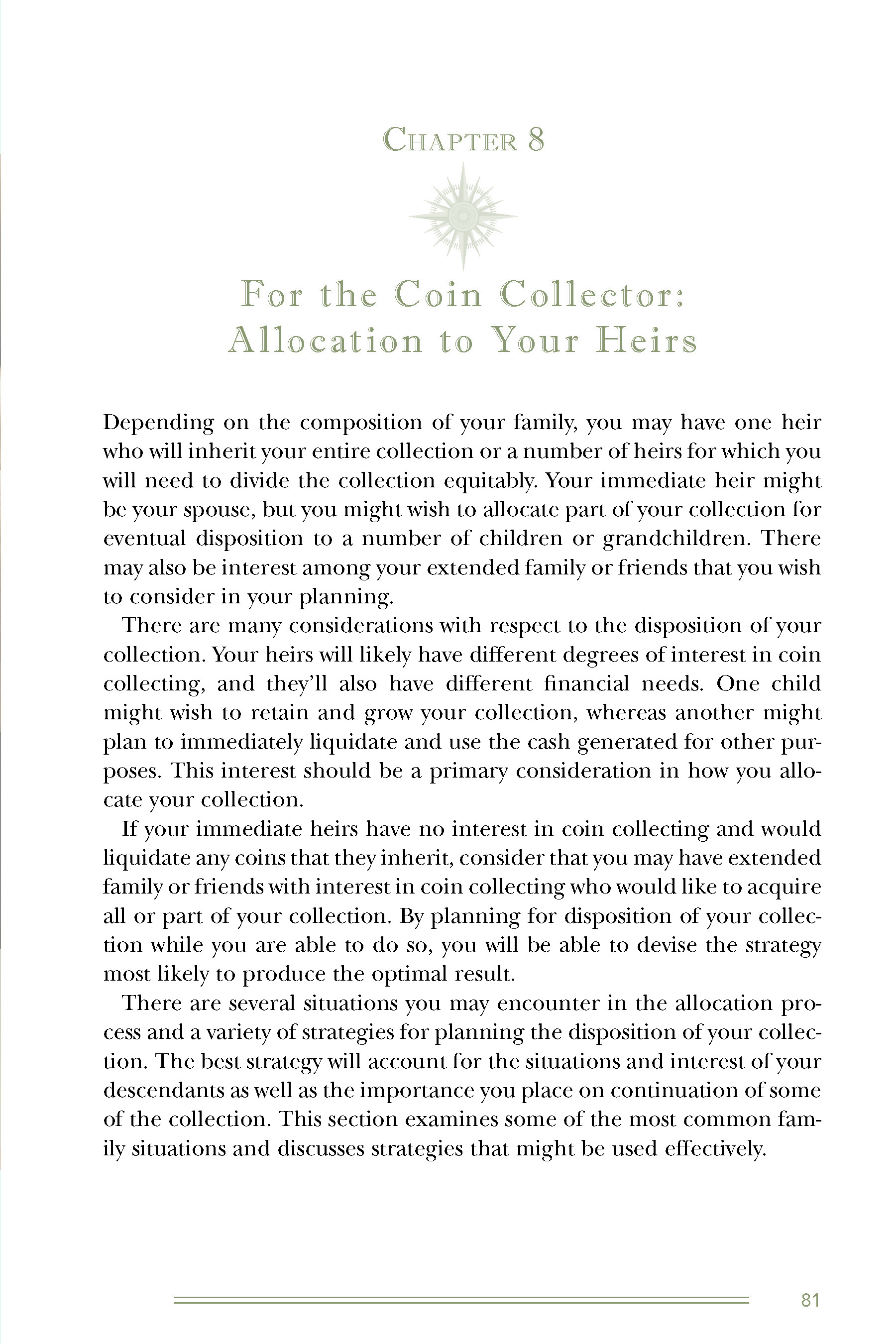Collector Series: Collecting Coins in Retirement – Action Guide, Estate Advice