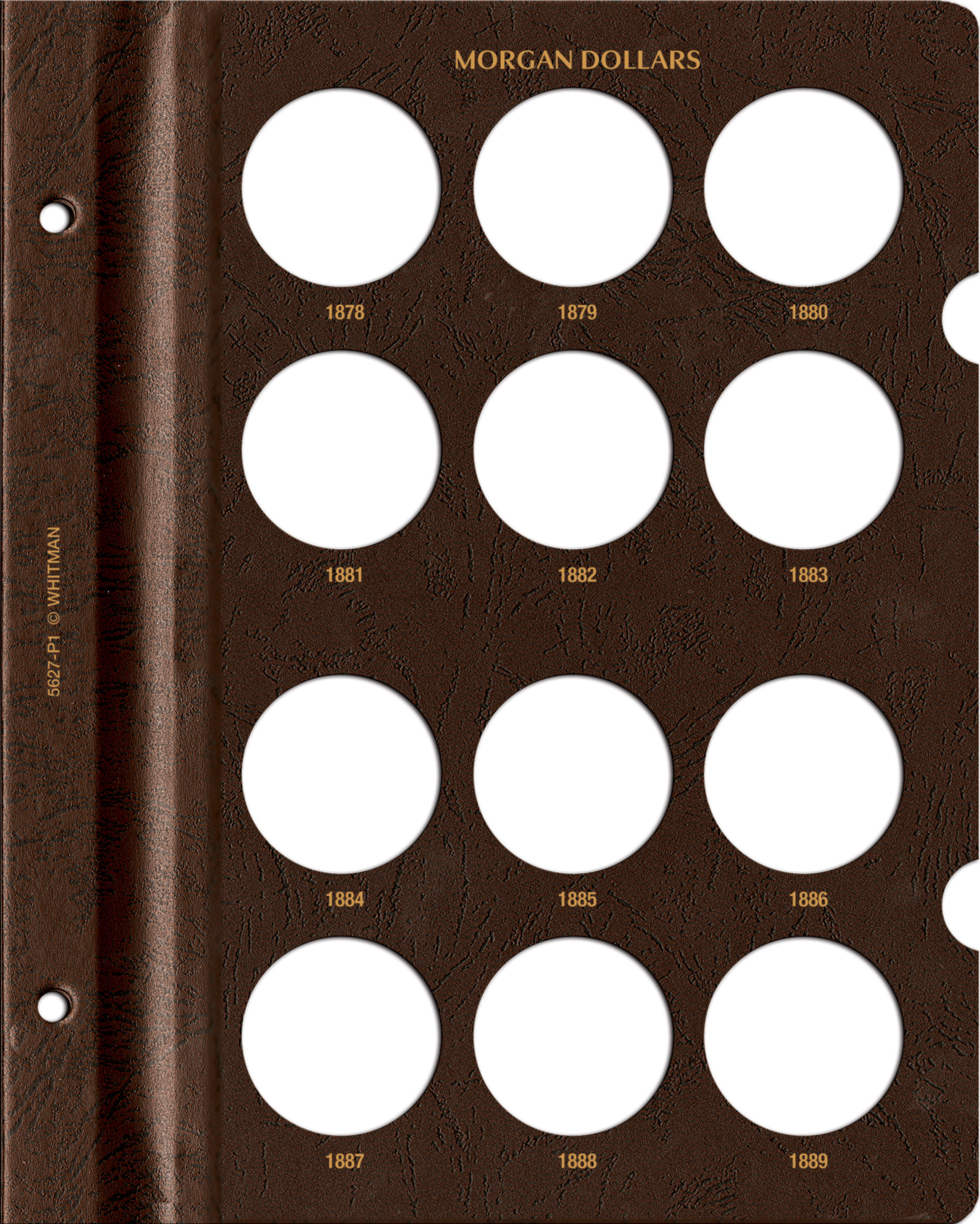 Whitman Prestige™ Coin Album – Morgan Dollars: 1878-1921 Date Set