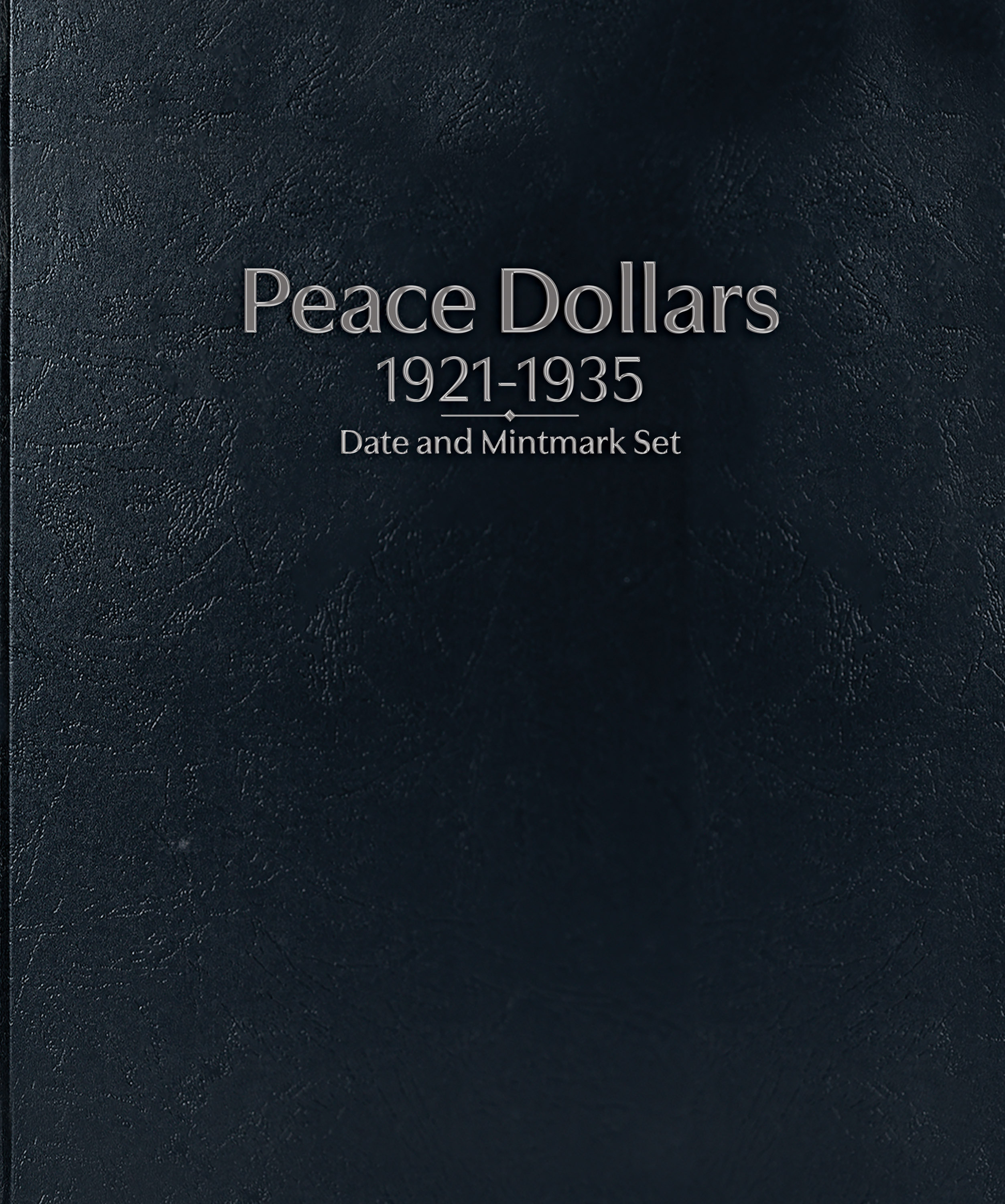 Whitman Prestige Coin Album – Peace Dollars: 1921-1935 Date & Mintmark Set
