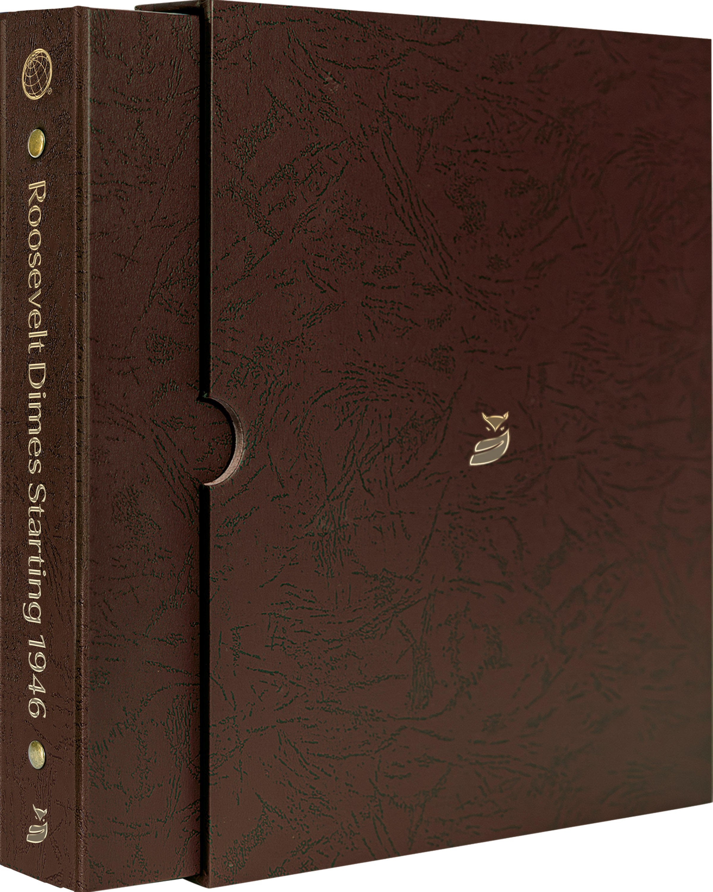 Whitman Prestige Coin Album – Roosevelt Dimes: Starting 1946 Date & Mintmark Set