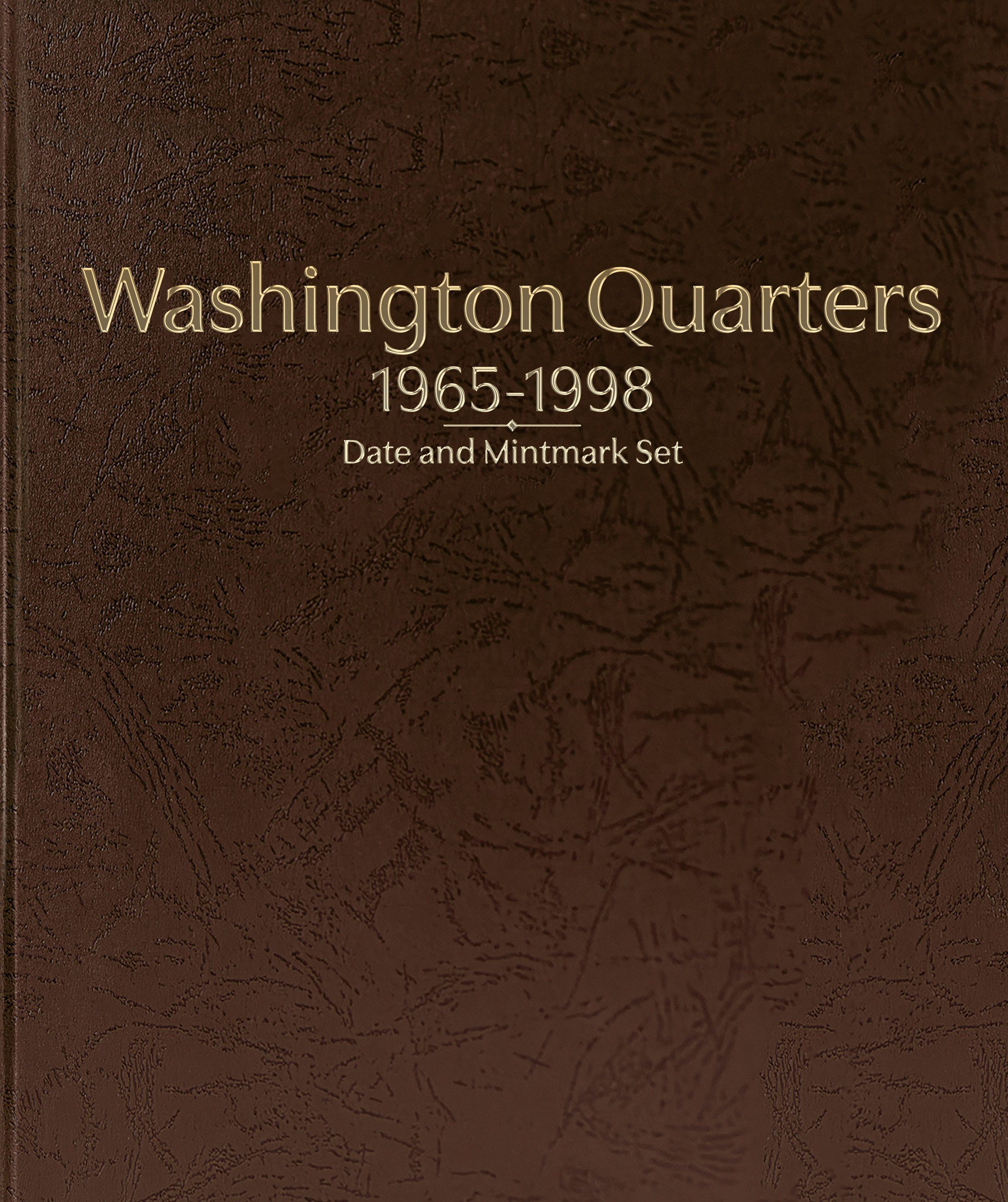 Whitman Prestige Coin Album – Washington Quarters: 1965-1998 Date & Mintmark Set