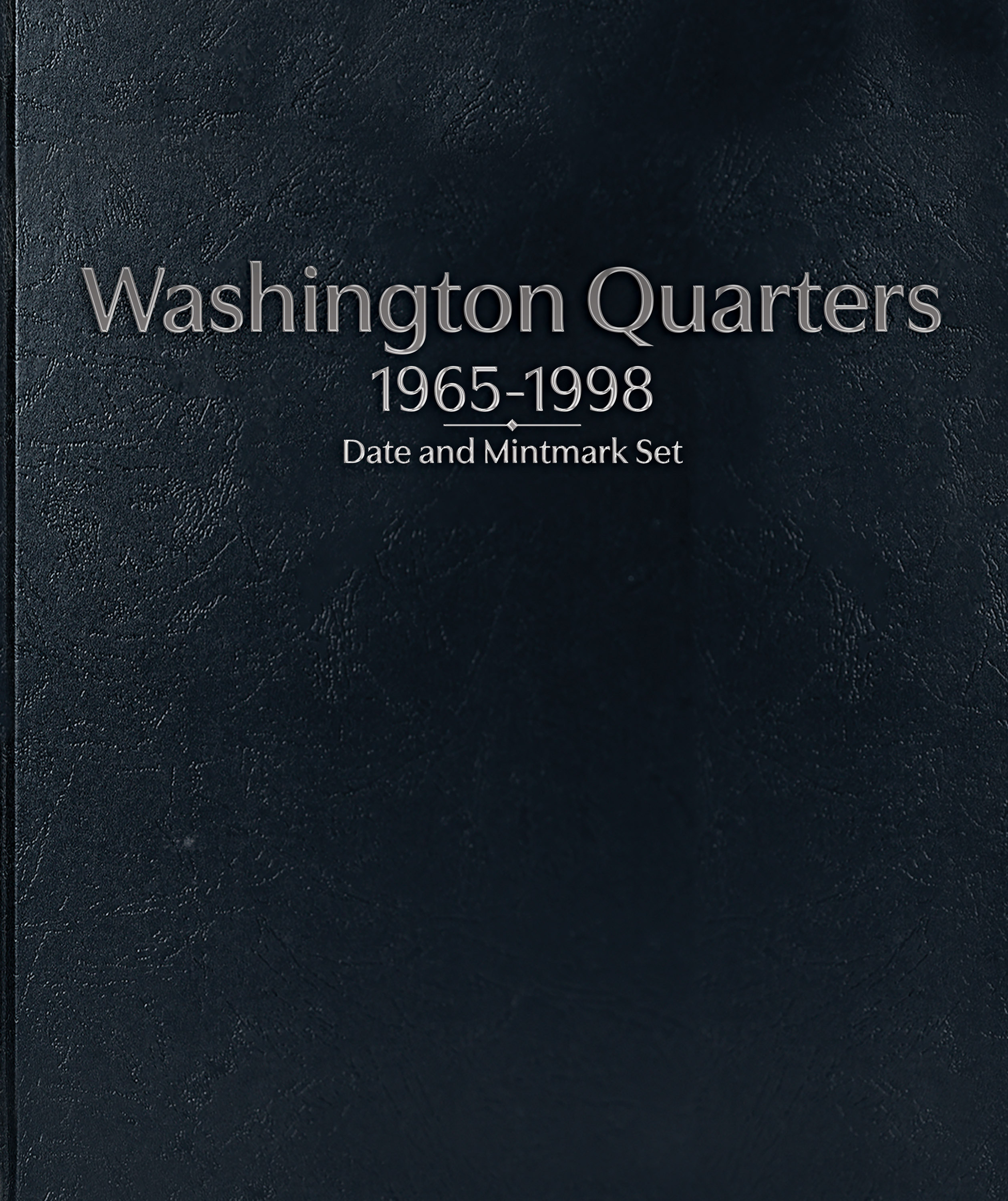 Whitman Prestige Coin Album – Washington Quarters: 1965-1998 Date & Mintmark Set
