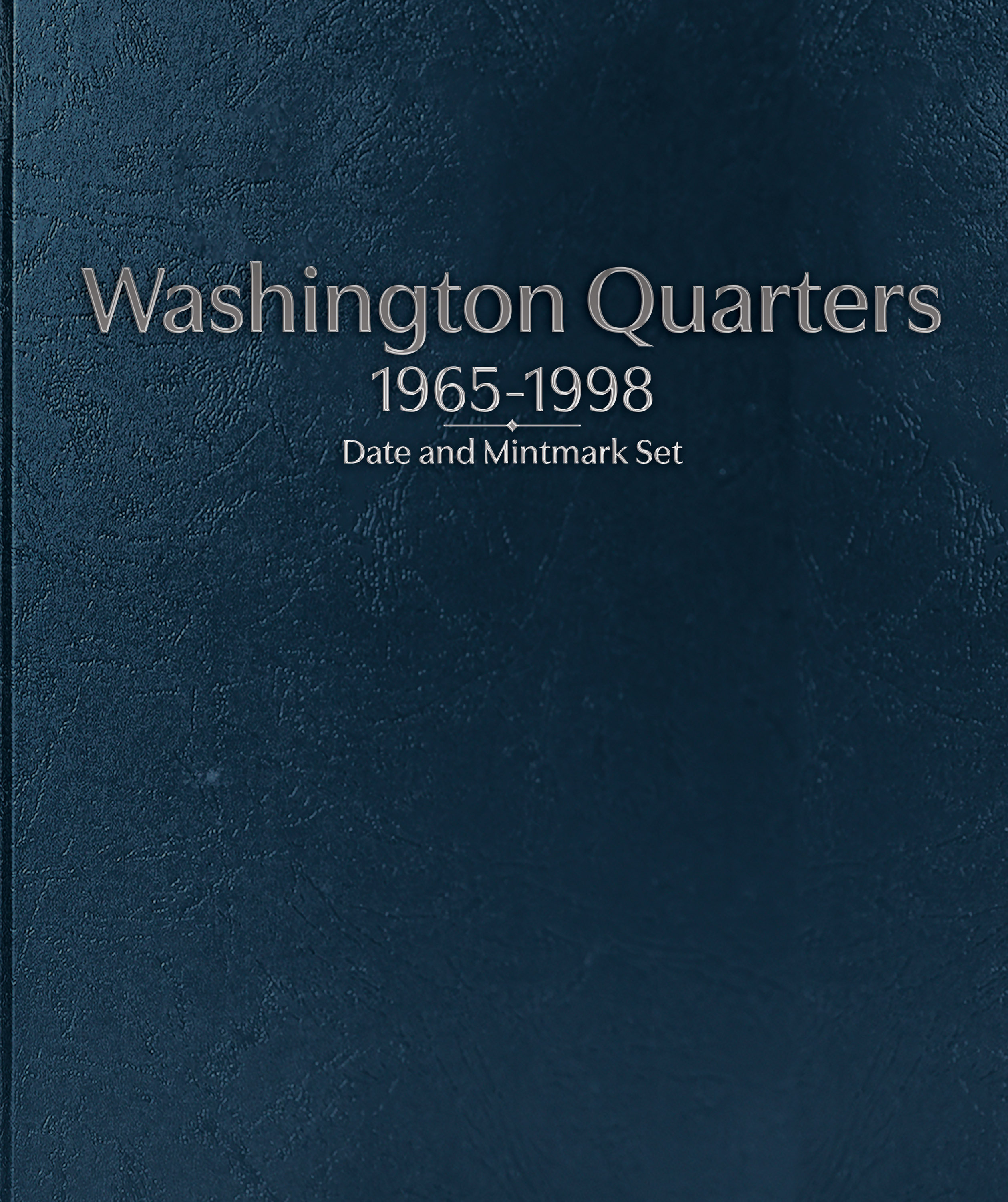 Whitman Prestige Coin Album – Washington Quarters: 1965-1998 Date & Mintmark Set