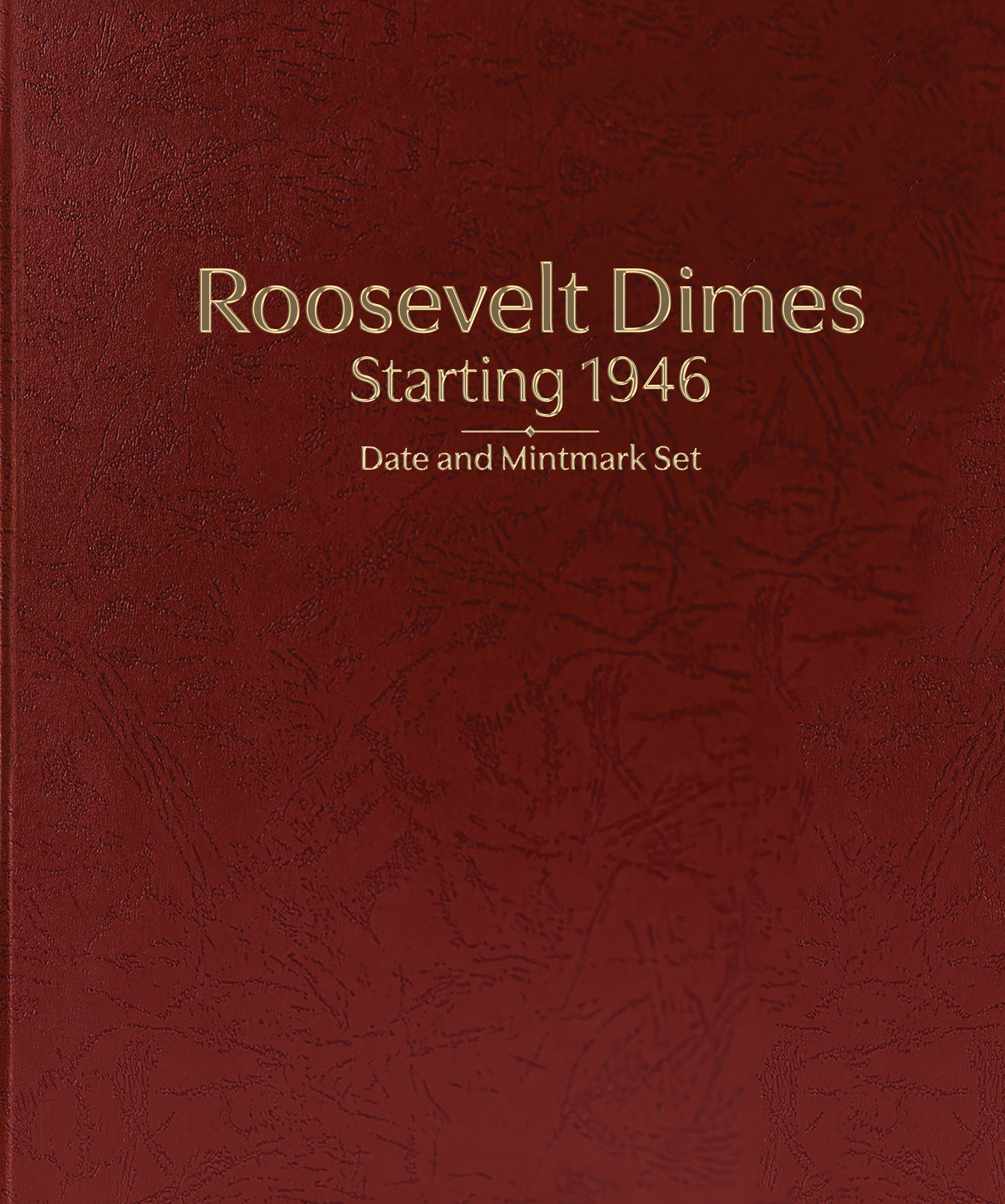 Whitman Prestige Coin Album – Roosevelt Dimes: Starting 1946 Date & Mintmark Set