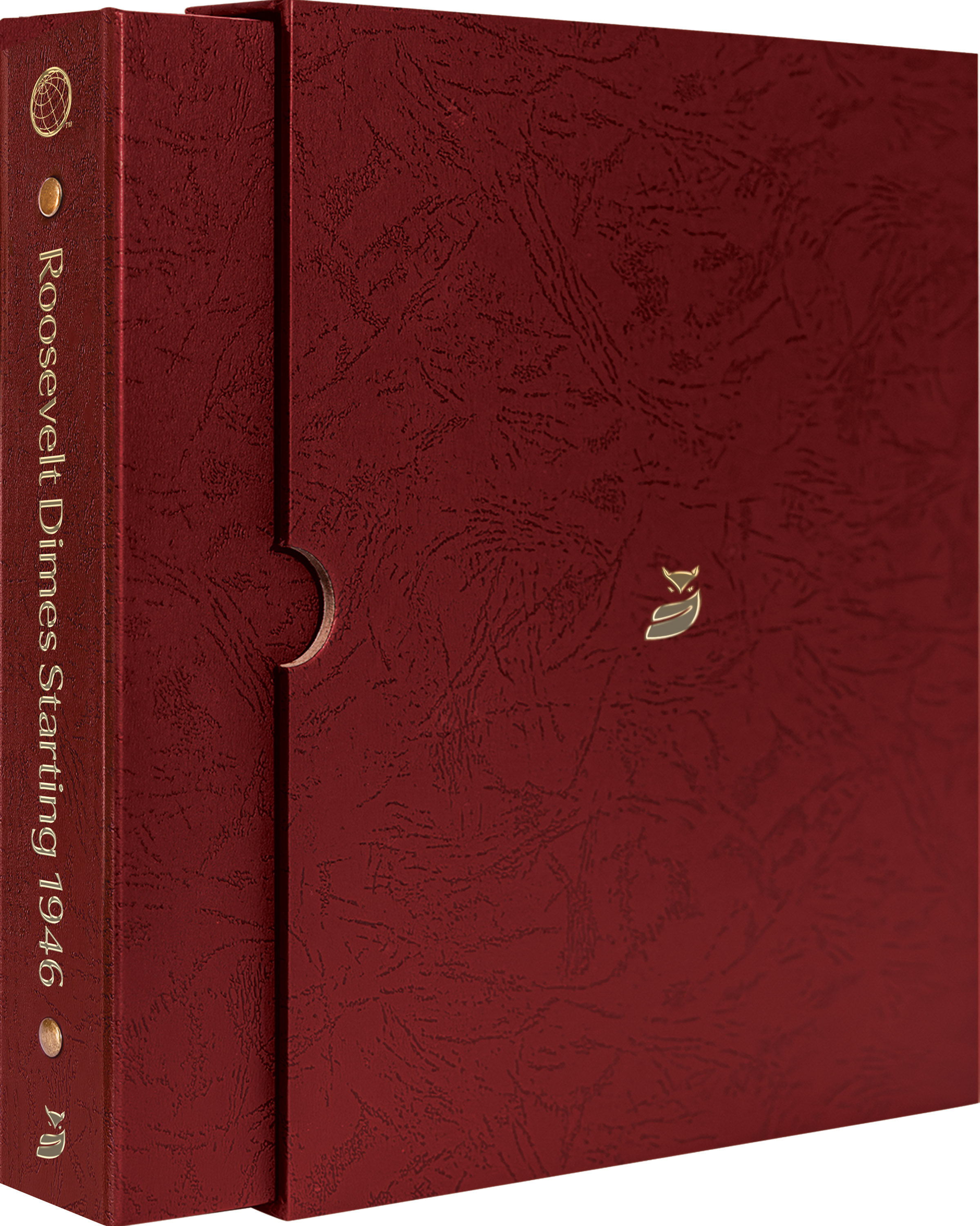Whitman Prestige Coin Album – Roosevelt Dimes: Starting 1946 Date & Mintmark Set