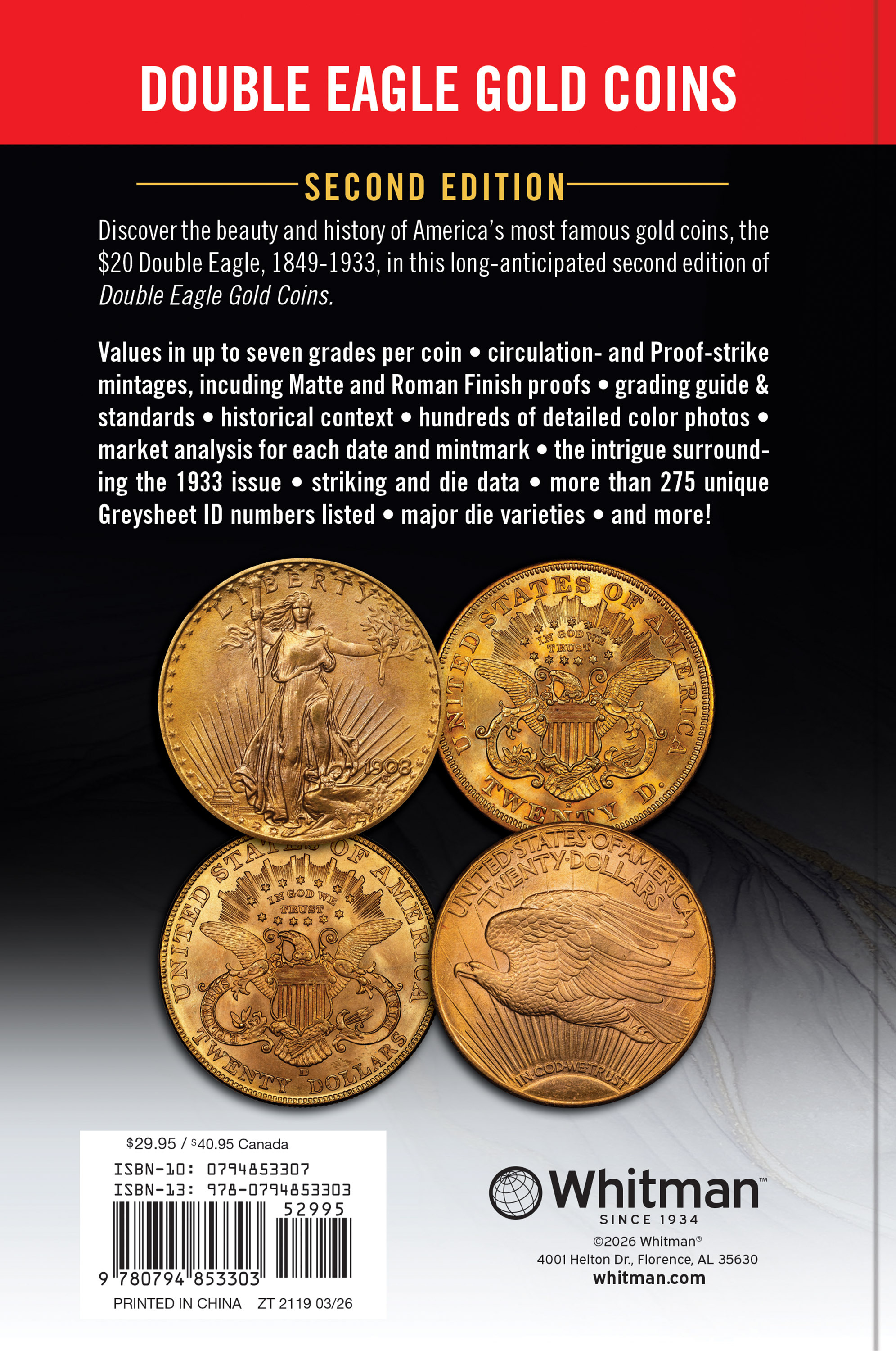 Red Book Series #2: Double Eagle Gold Coins – History, Values, Collecting