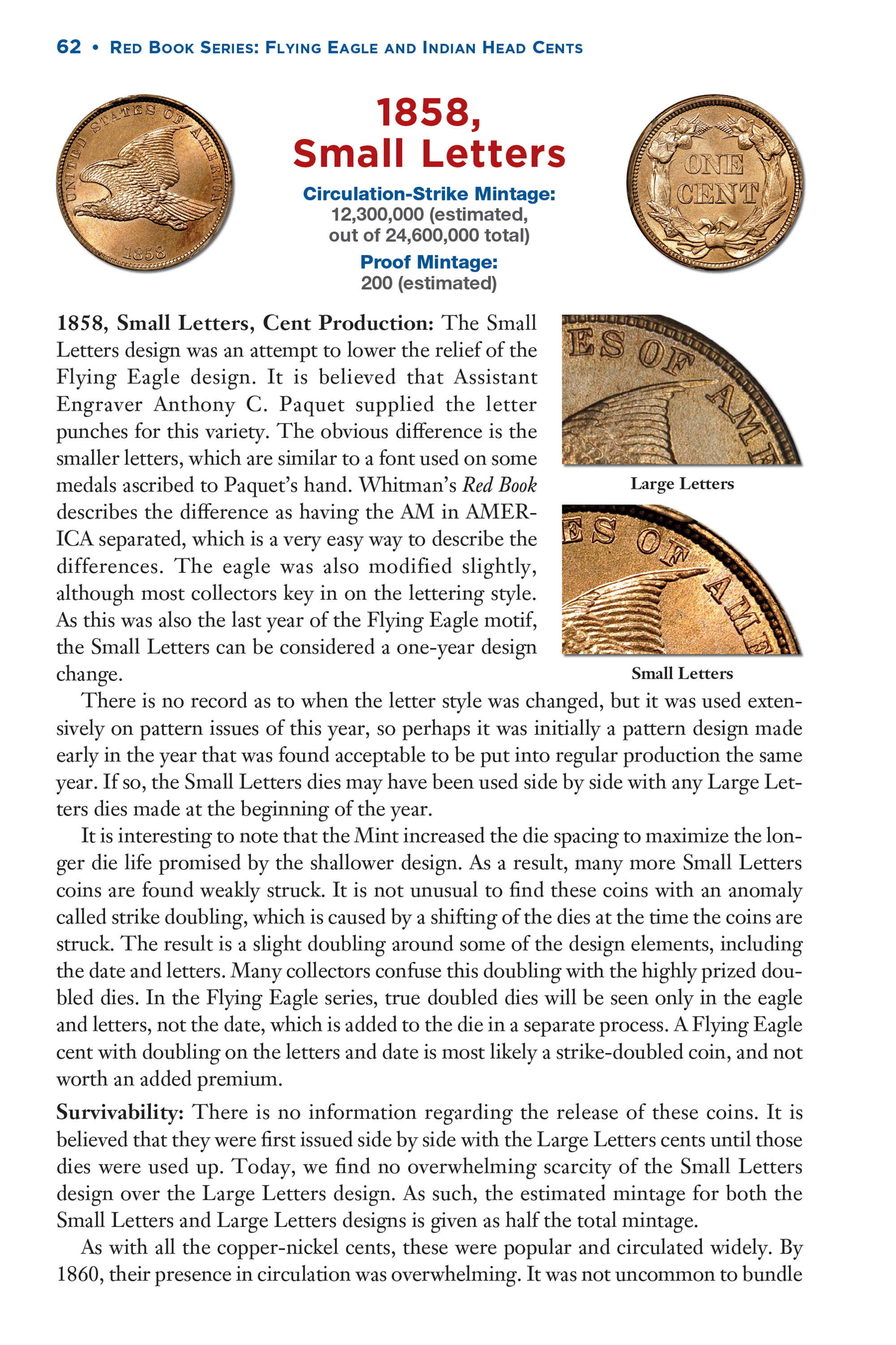 Red Book Series #6: Flying Eagle & Indian Head Cents – History, Values, Collecting