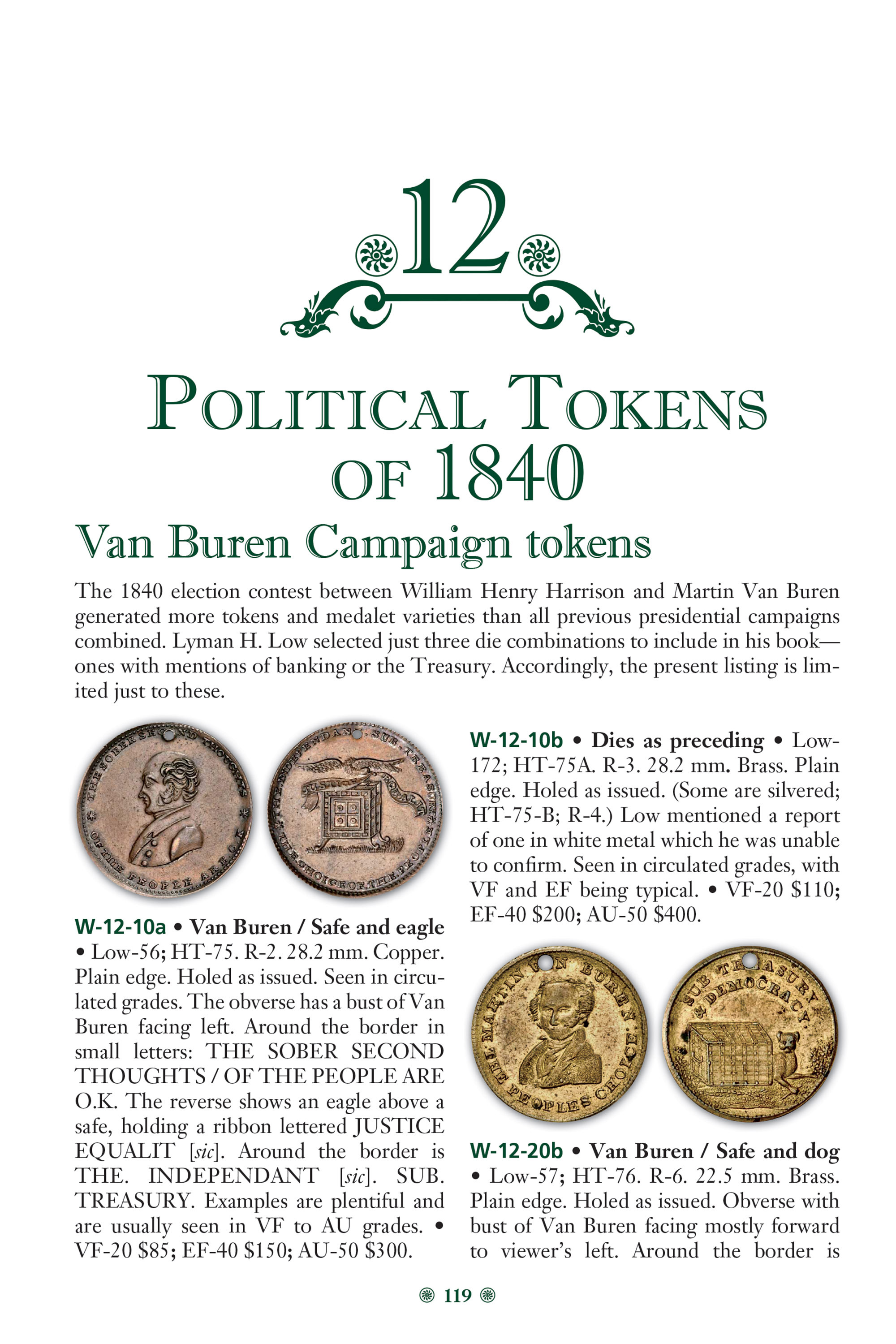 Red Book Series #17: A Guide Book of Hard Times Tokens – American Political and Commercial Tokens of the 1830s and 1840s