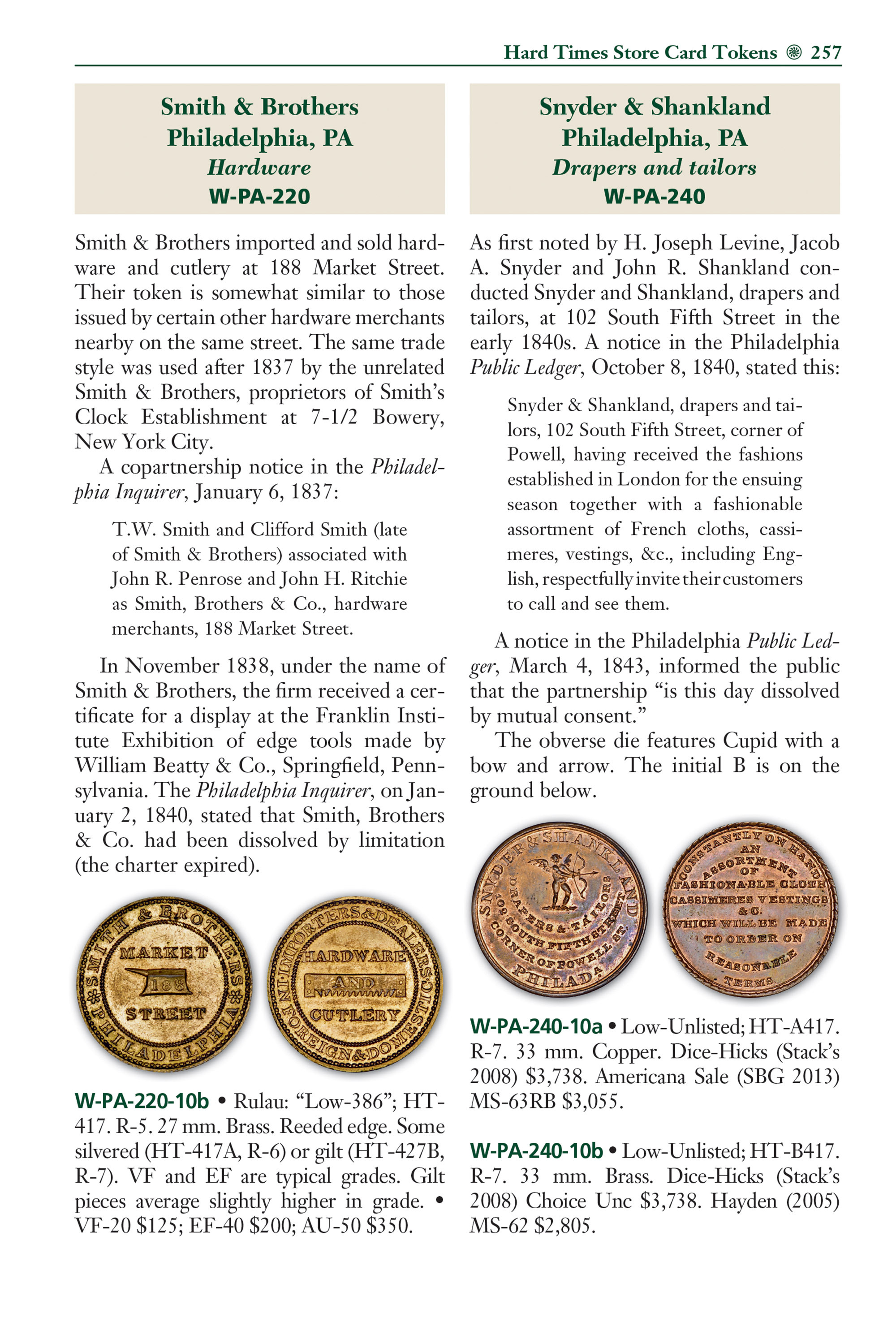 Red Book Series #17: A Guide Book of Hard Times Tokens – American Political and Commercial Tokens of the 1830s and 1840s