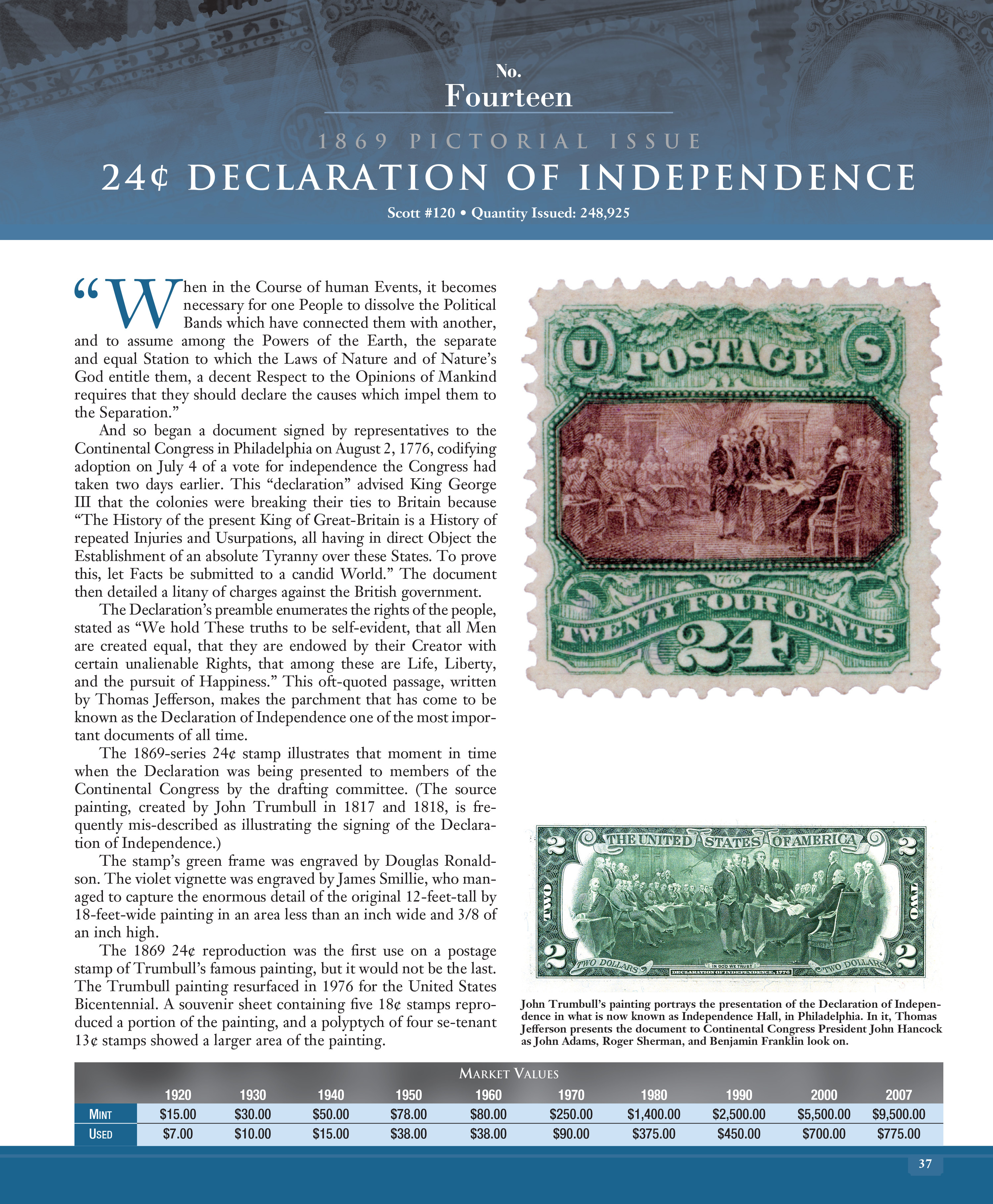 100 Greatest Series: 100 Greatest American Stamps