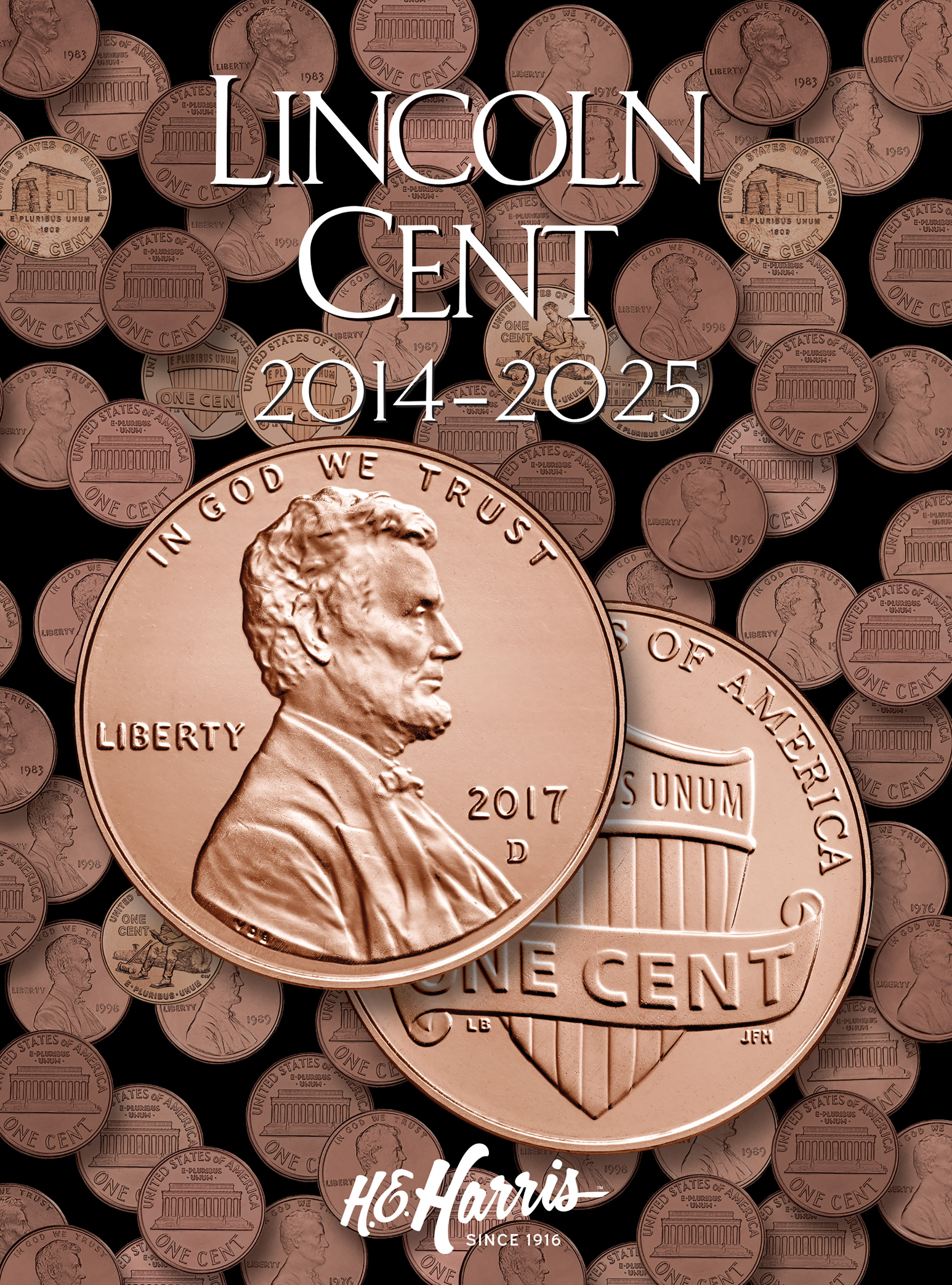 H.E. Harris® Coin Folder – Lincoln Cents Collection #4: Starting 2014-2025