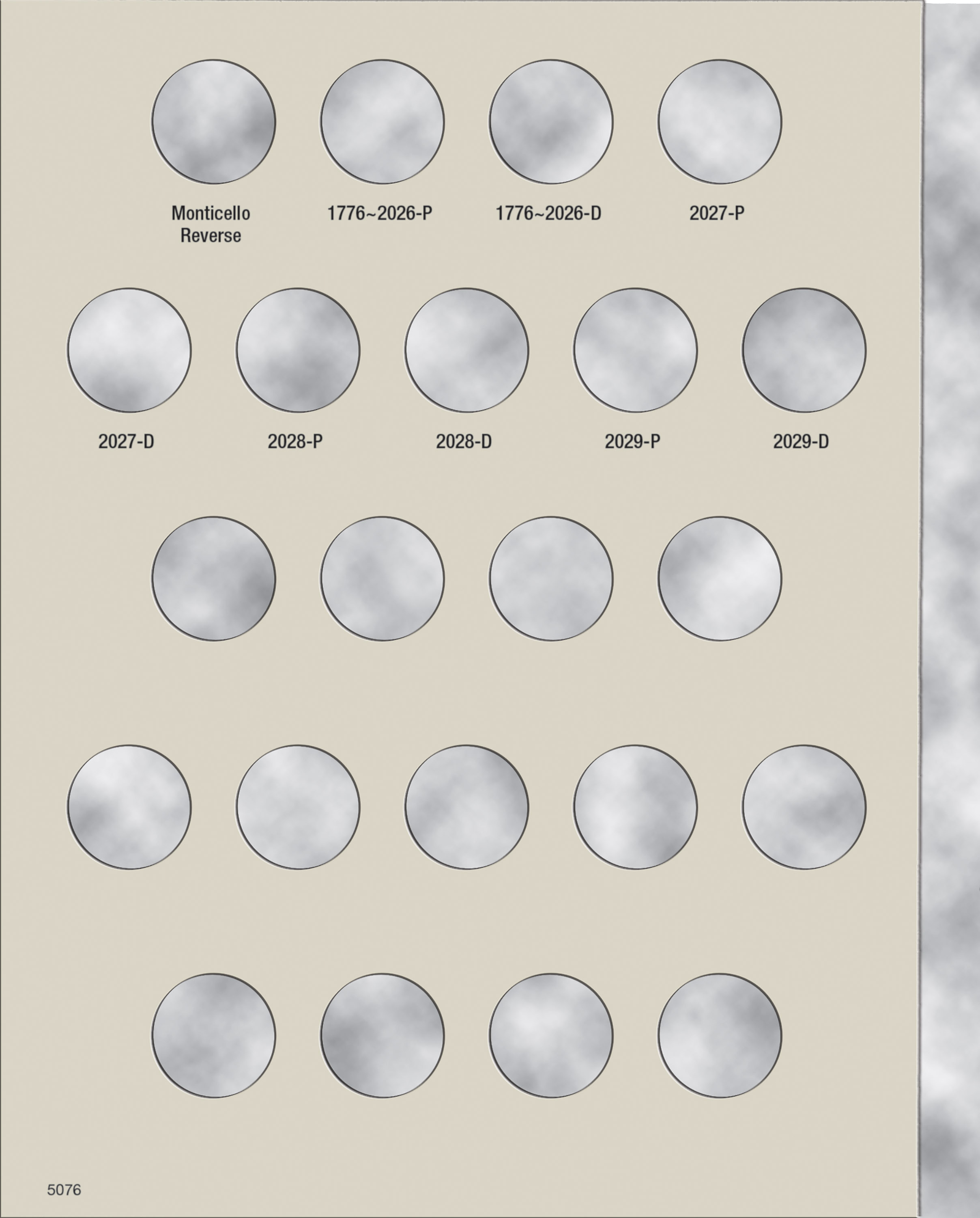 H.E. Harris® Coin Folder – Jefferson Nickels Collection #4: Starting 2026