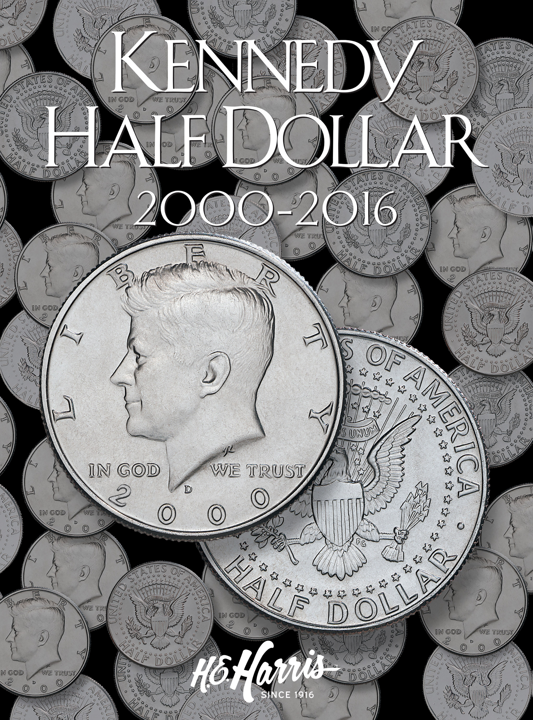 H.E. Harris® Coin Folder – Kennedy Half Dollars Collection #3: 2000-2016