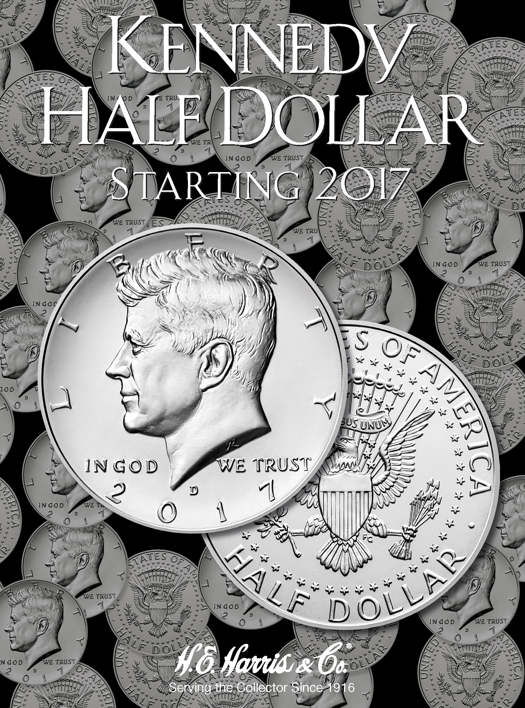 H.E. Harris® Coin Folder – Kennedy Half Dollars Collection #4: Starting 2017