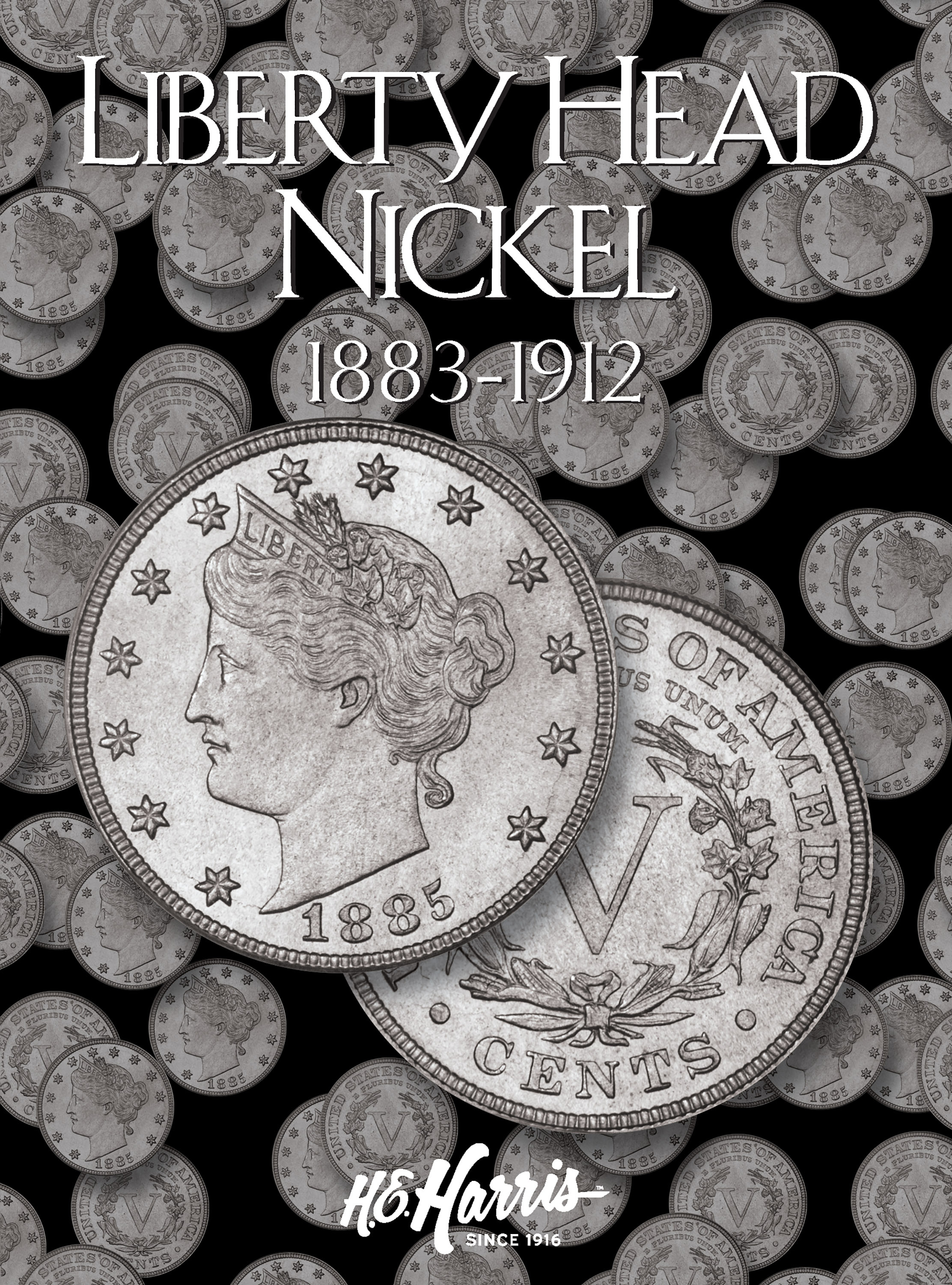 H.E. Harris® Coin Folder – Liberty Head (V) Nickels: 1883-1912