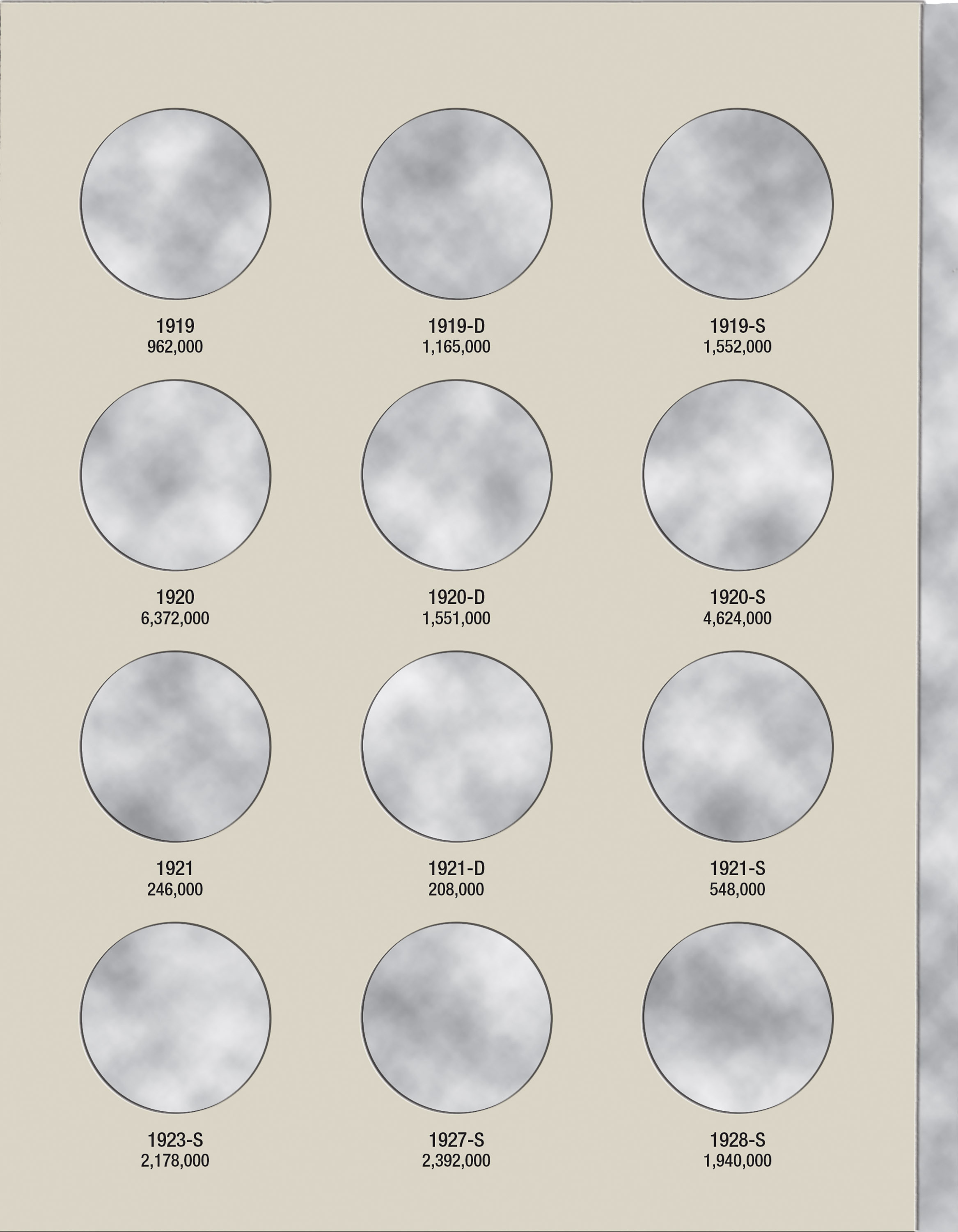 H.E. Harris® Coin Folder – Liberty Walking Half Dollars Collection #1: 1916-1936