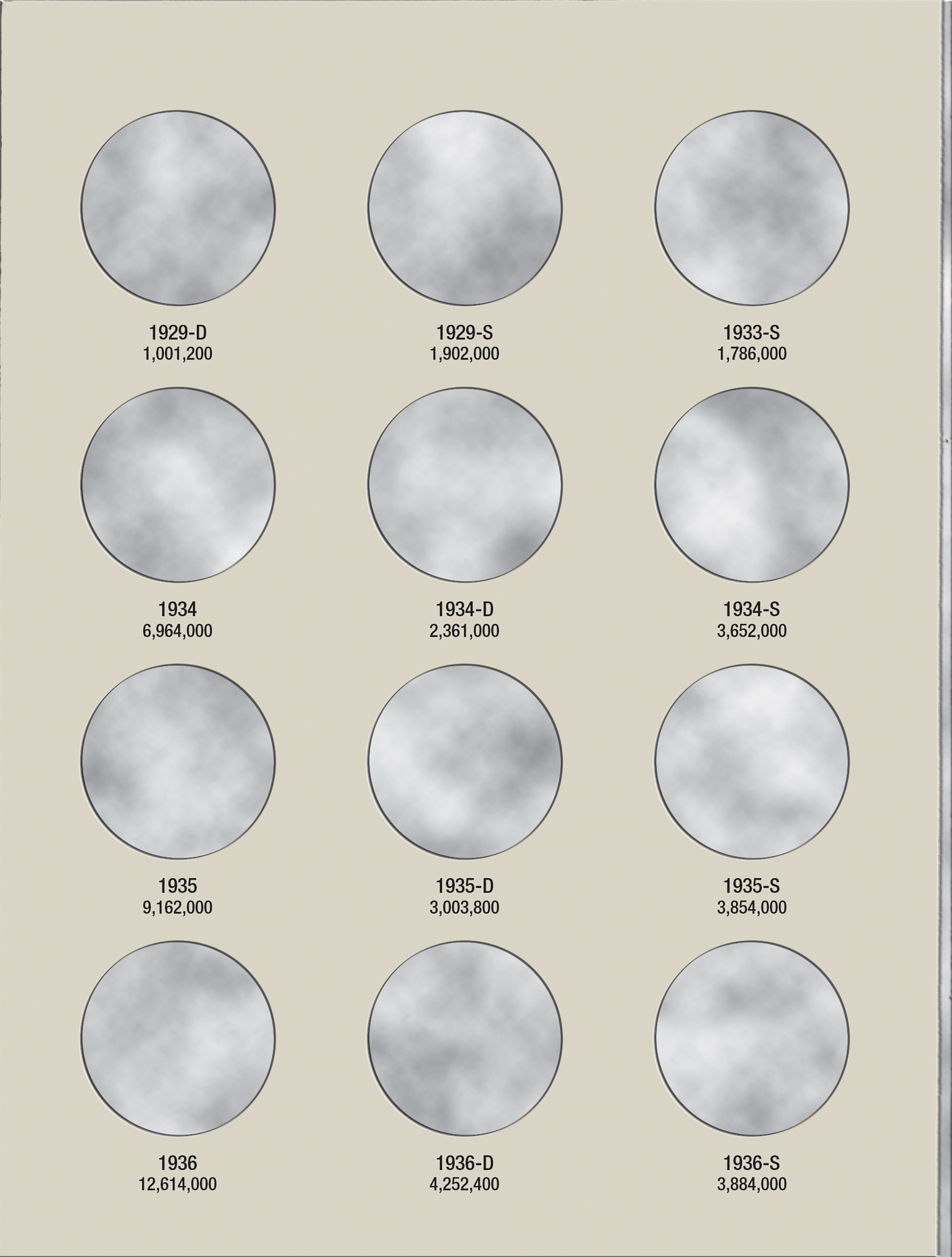 H.E. Harris® Coin Folder – Liberty Walking Half Dollars Collection #1: 1916-1936