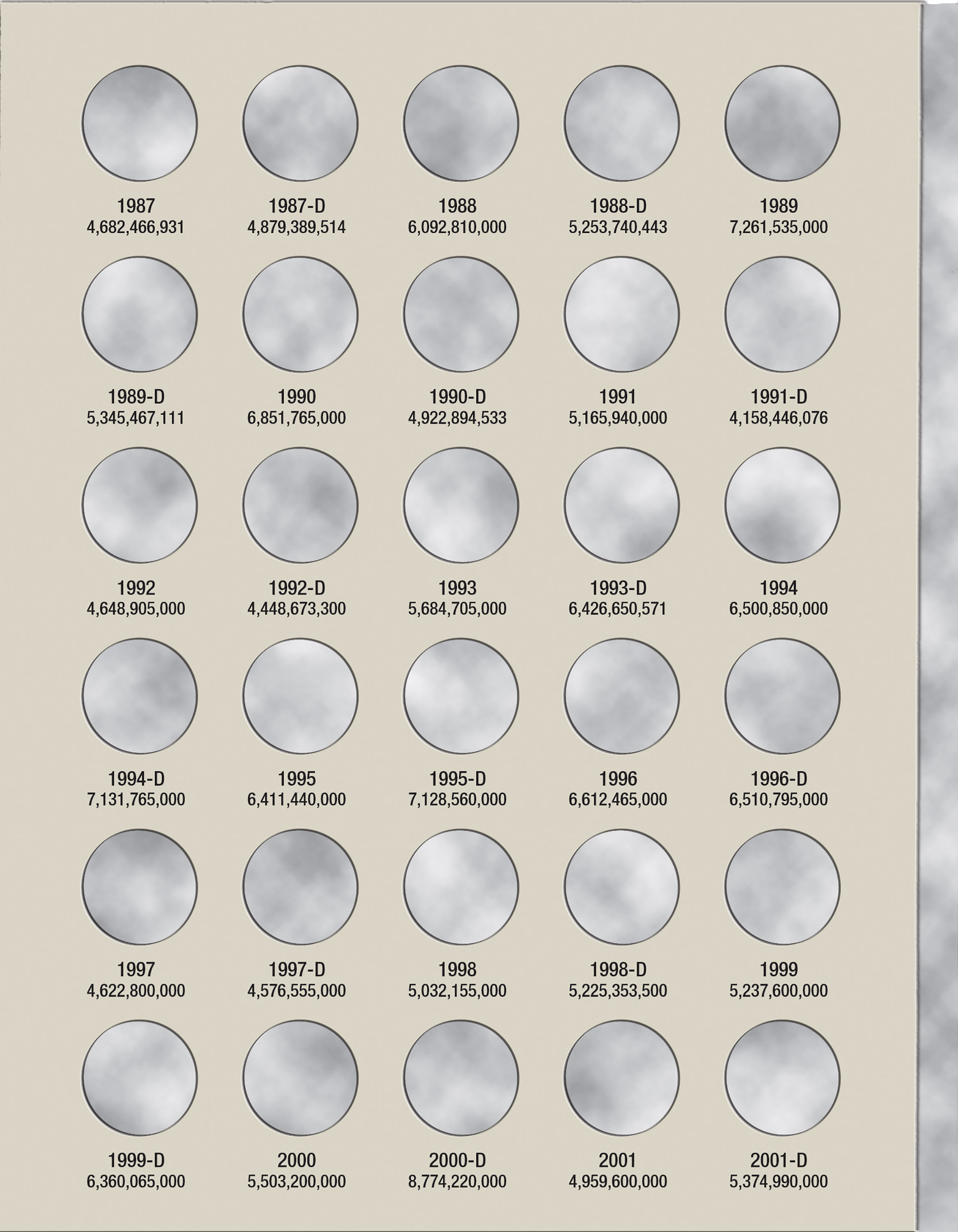 H.E. Harris® Coin Folder – Lincoln Cents Collection #3: 1975-2013