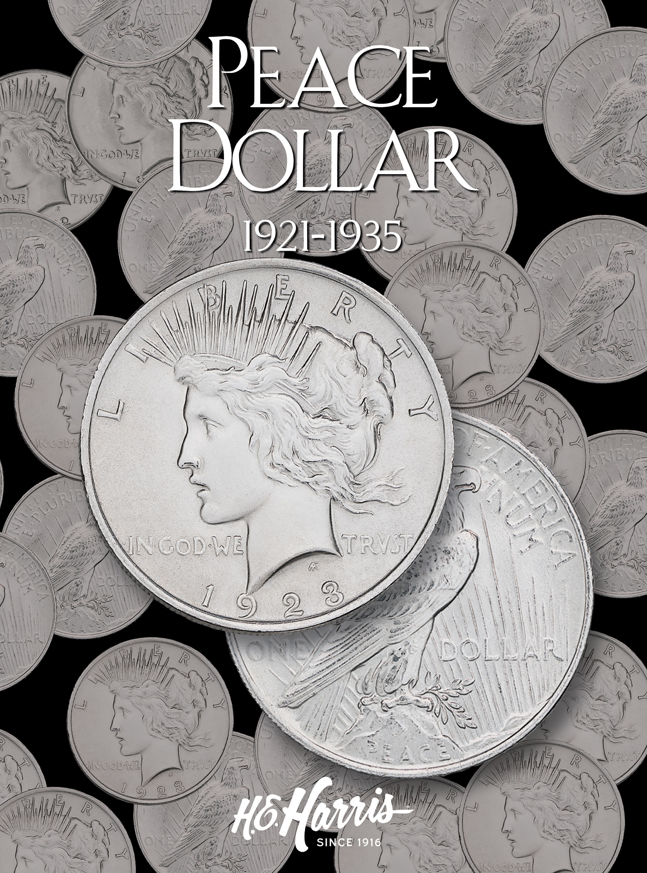 H.E. Harris® Coin Folder – Peace Dollars: 1921-1935
