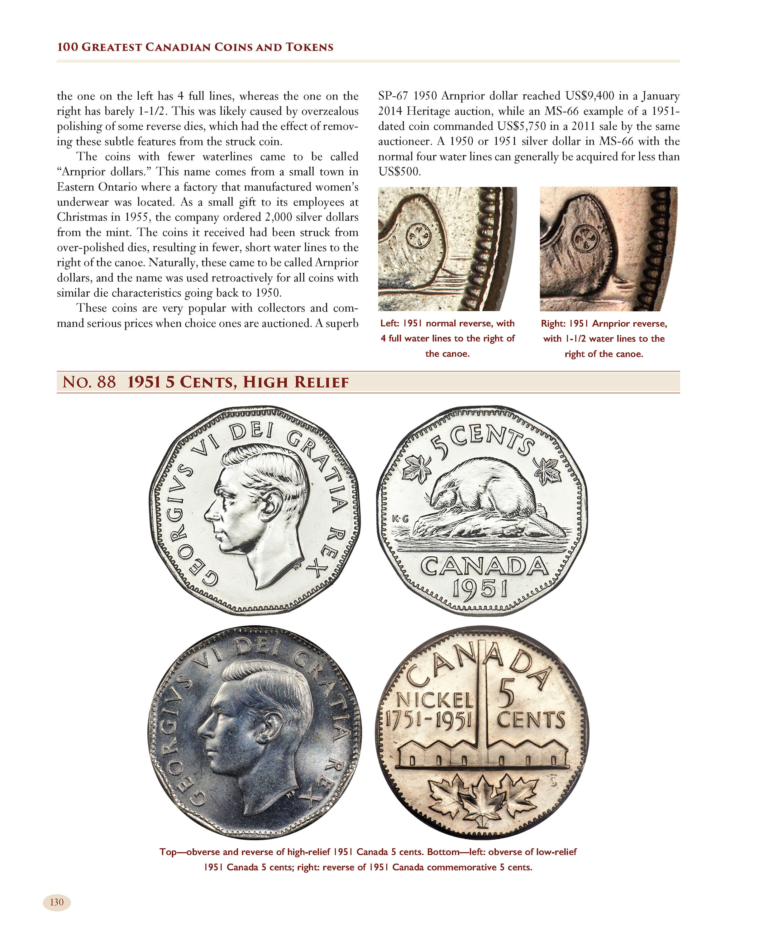 100 Greatest Series: 100 Greatest Canadian Coins and Tokens