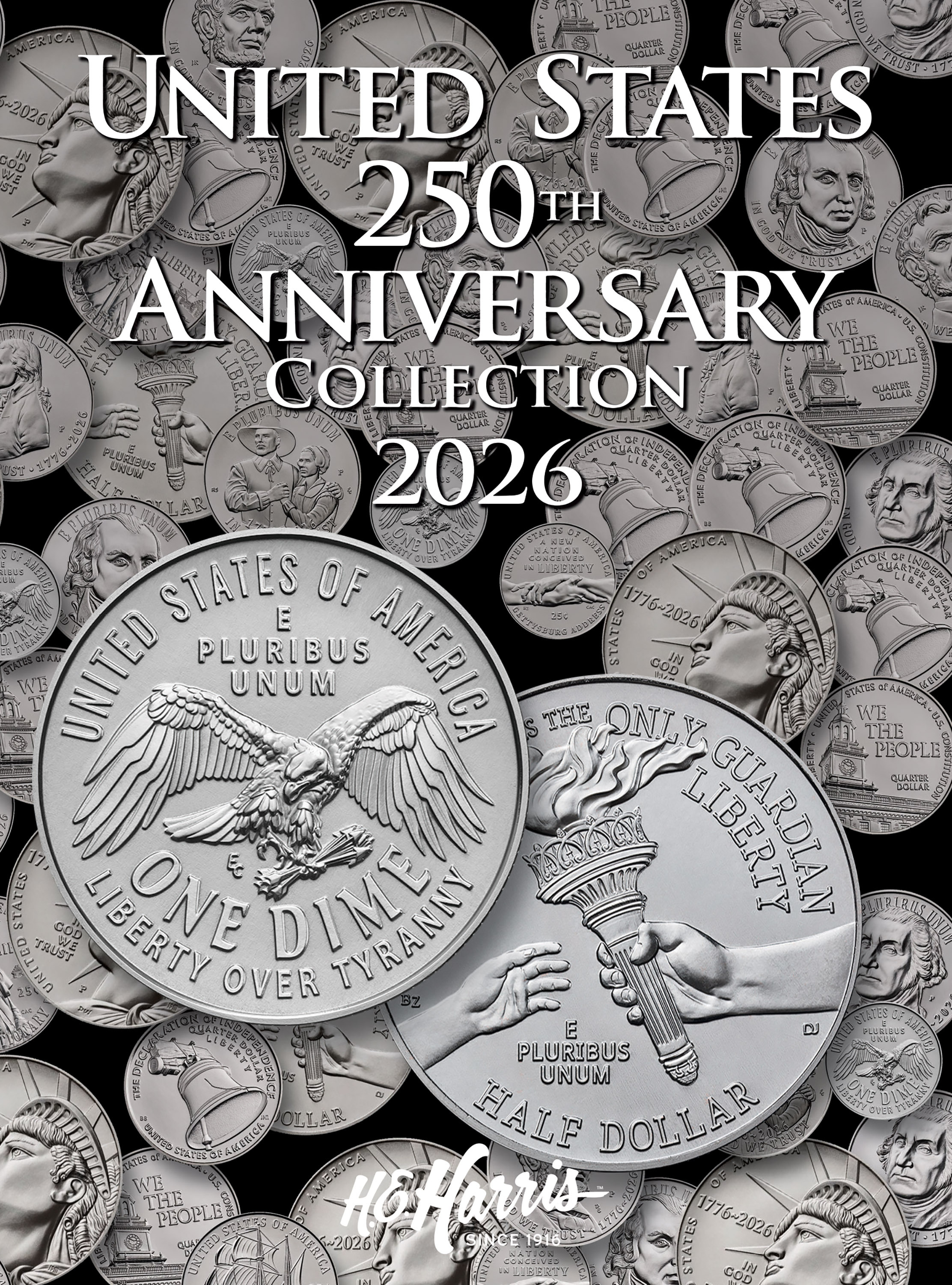 H.E. Harris® Coin Folder – United States 250th Anniversary Collection: 2026