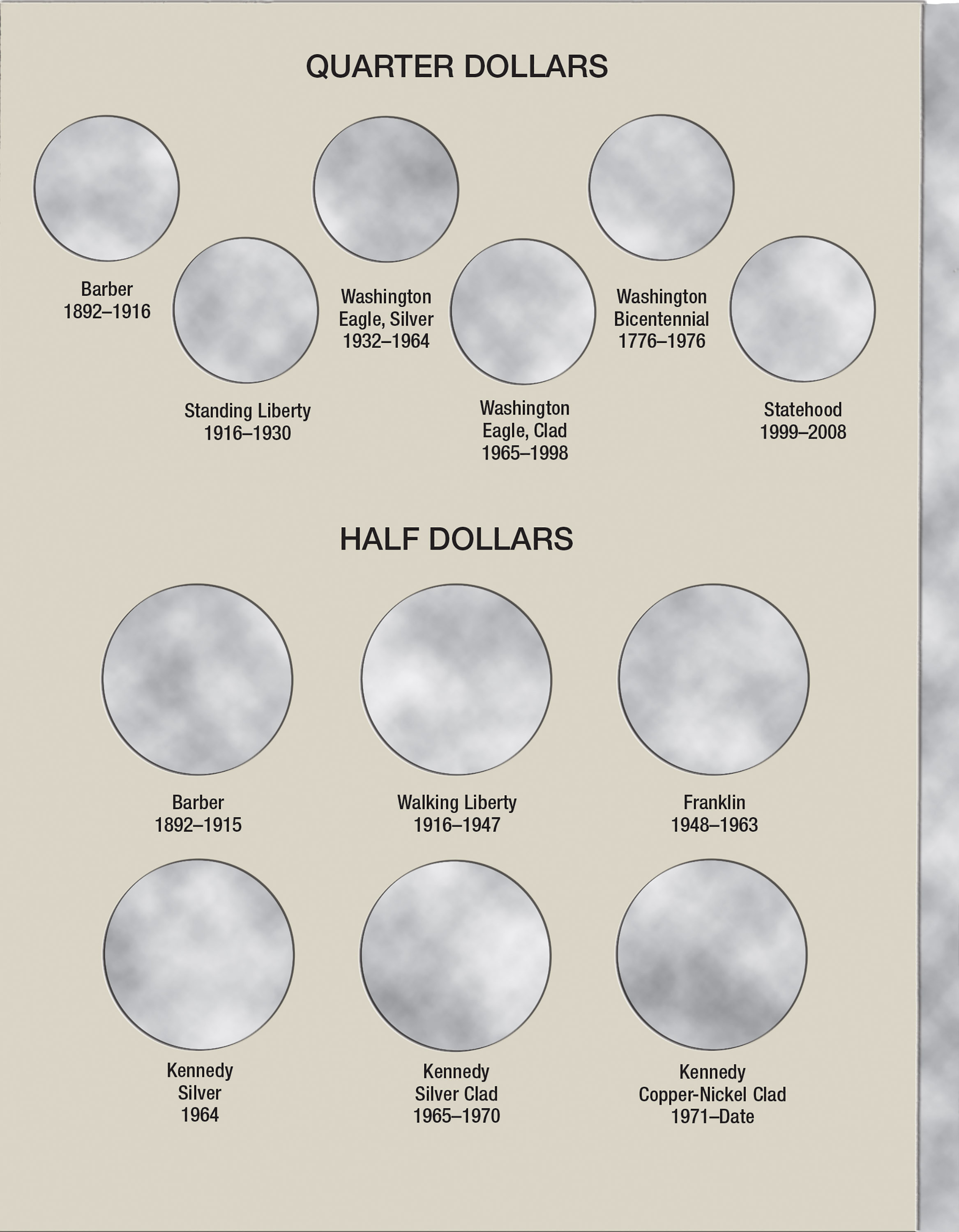 H.E. Harris® Coin Folder – U.S. 20th Century Type Collection