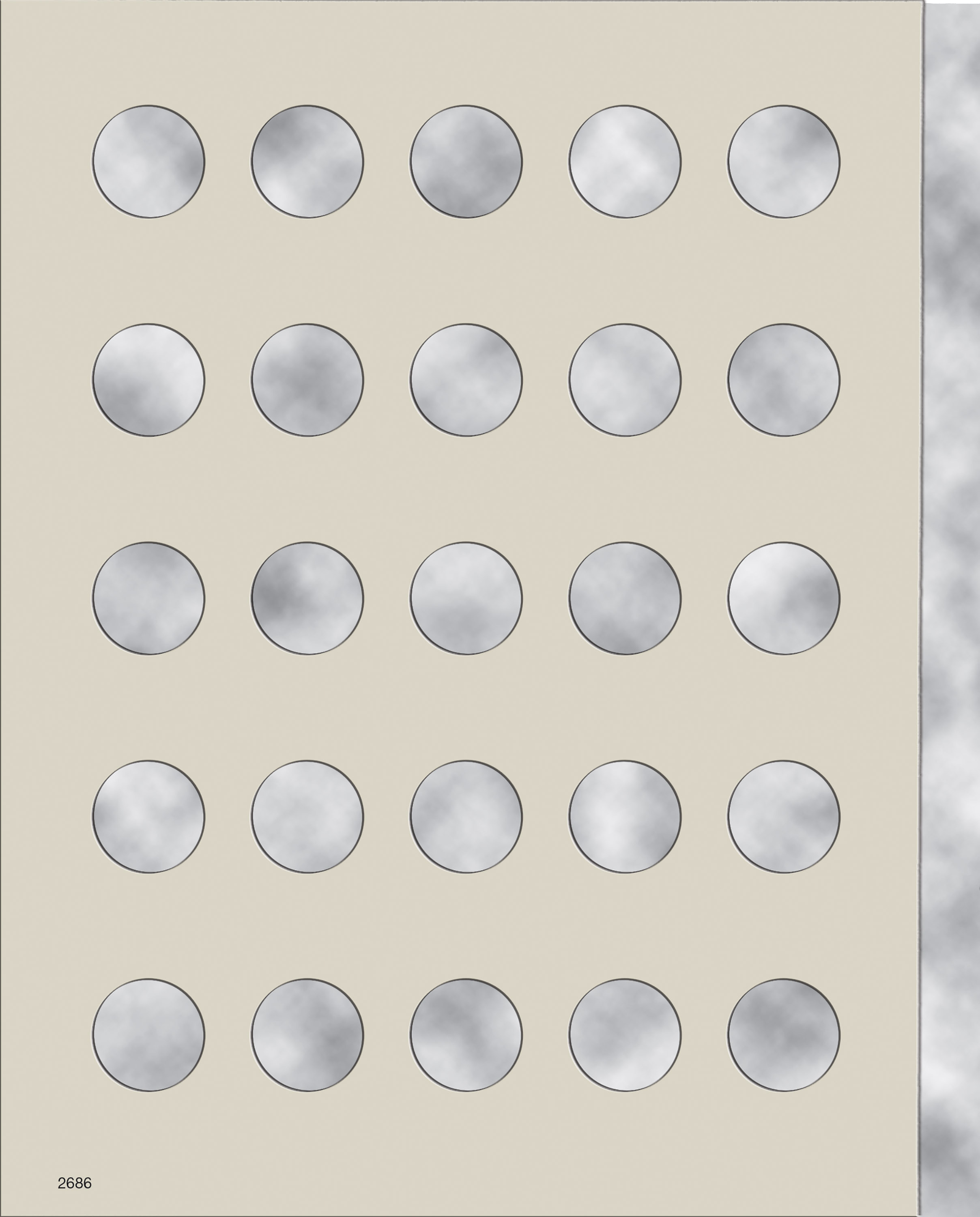 H.E. Harris® Coin Folder – U.S. Dimes: Plain, No Dates