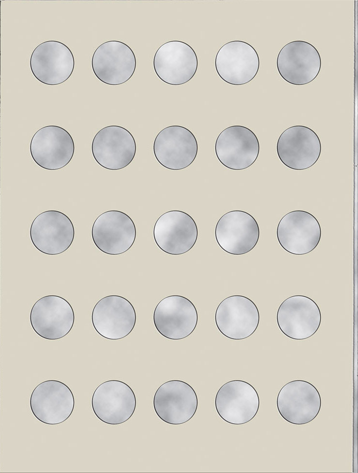 H.E. Harris® Coin Folder – U.S. Dimes: Plain, No Dates
