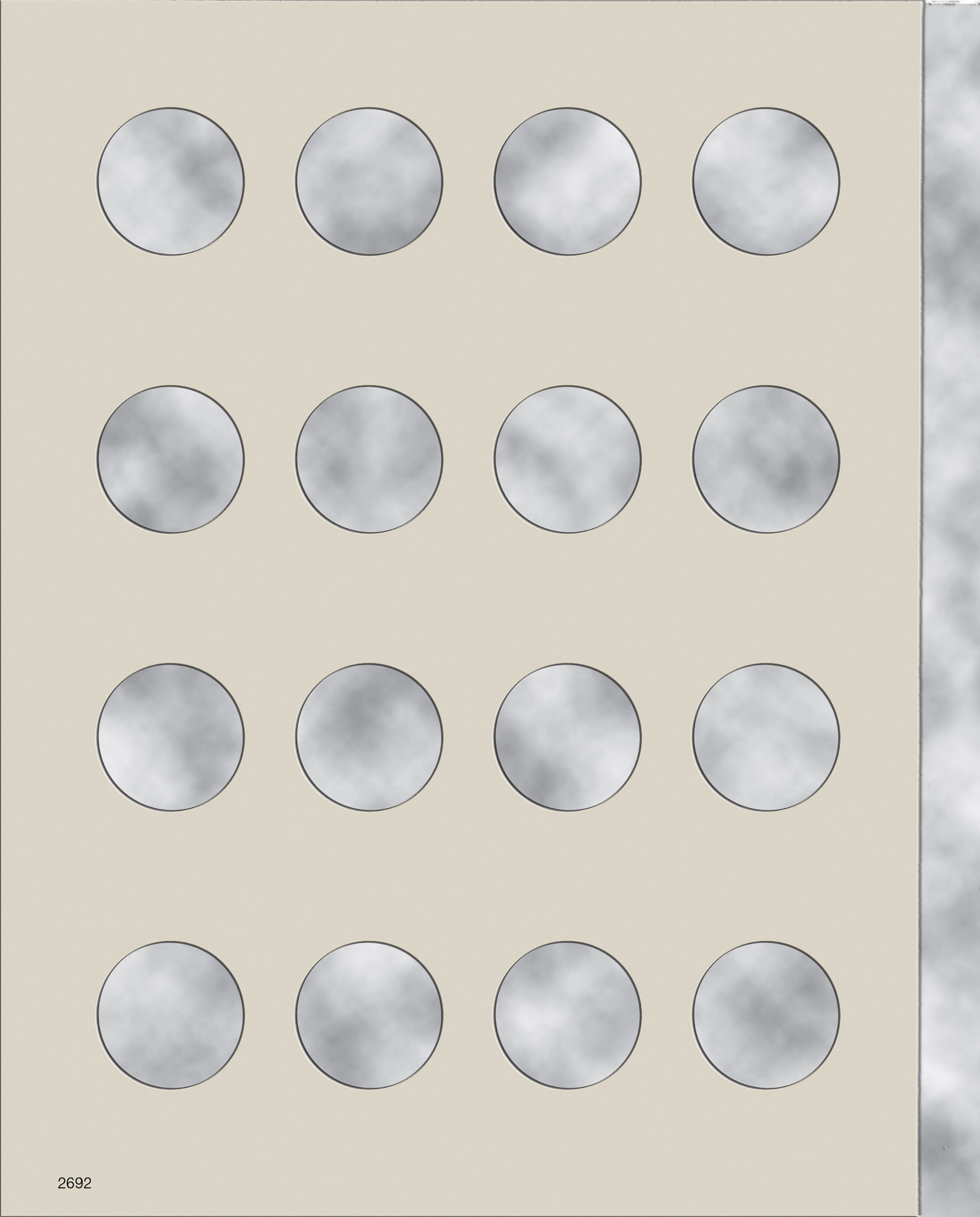 H.E. Harris® Coin Folder – U.S. Quarters: Plain, No Dates