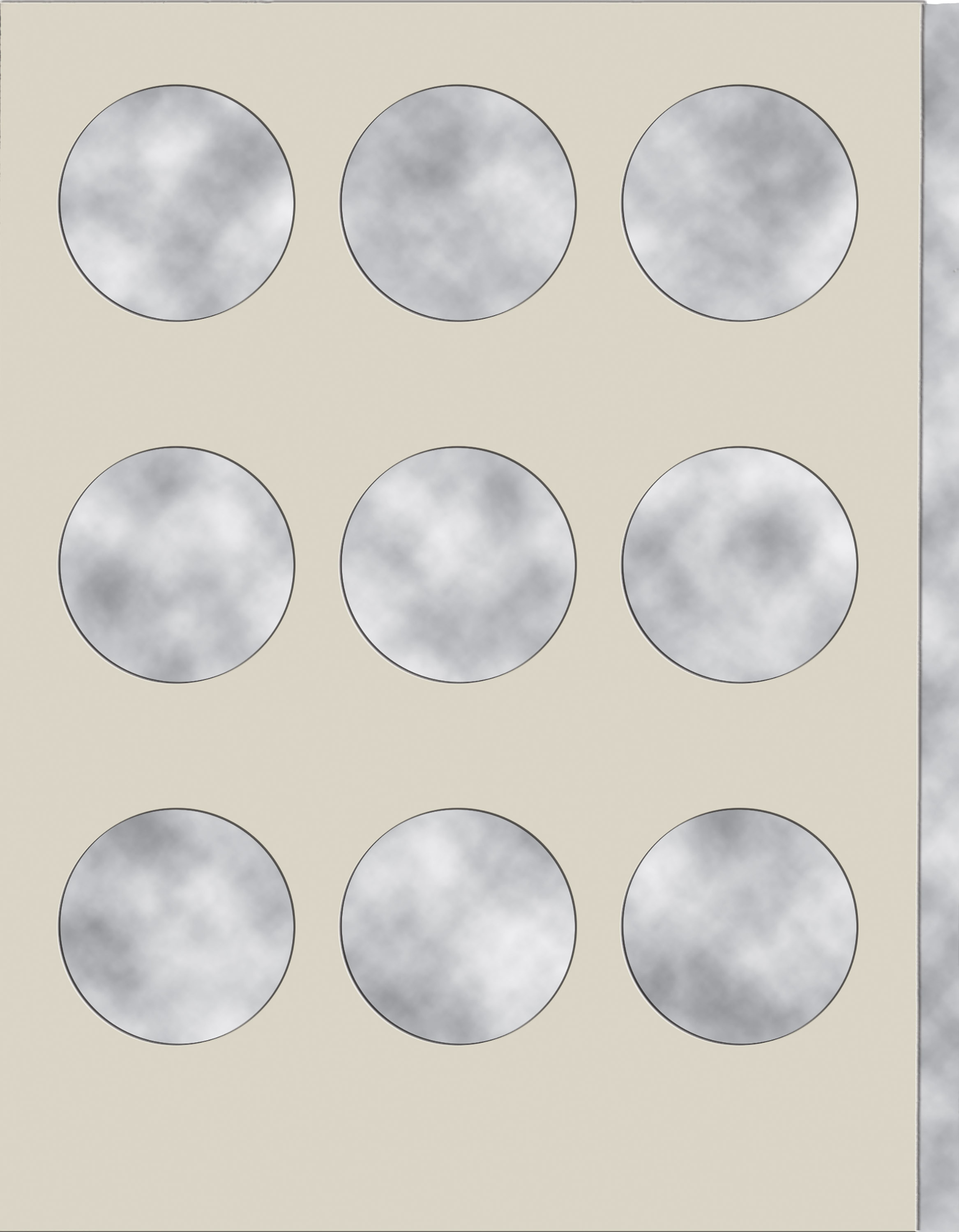 H.E. Harris® Coin Folder – U.S. Silver Dollars: Plain, No Dates