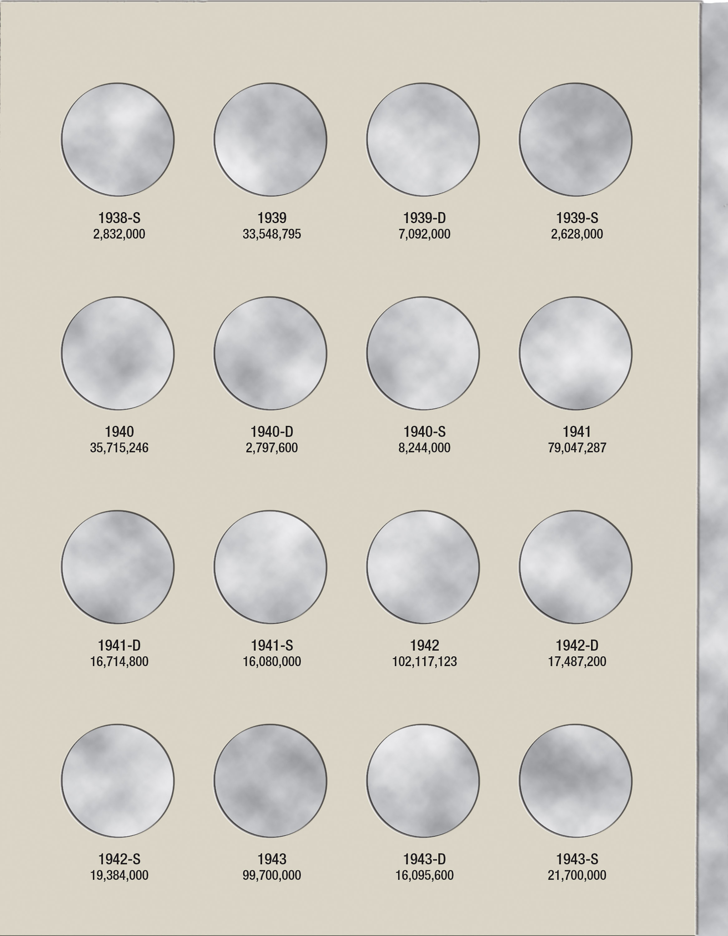 H.E. Harris® Coin Folder – Washington Quarters Collection #1: 1932-1947