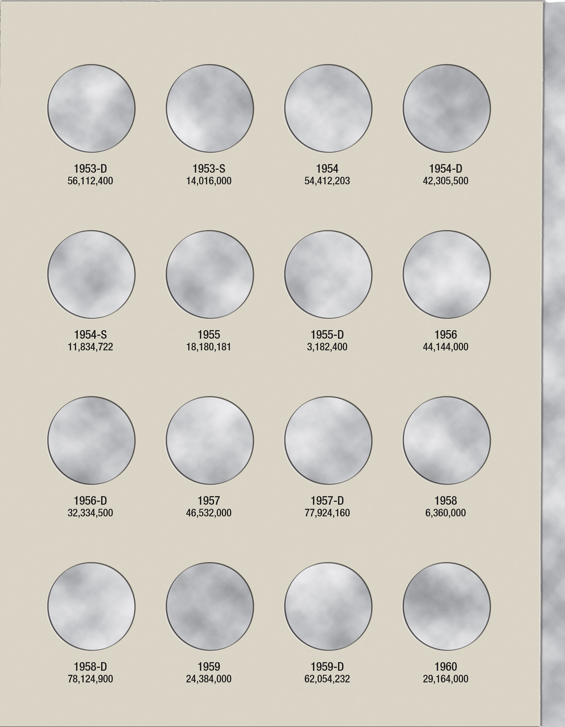 H.E. Harris® Coin Folder – Washington Quarters Collection #2: 1948-1964