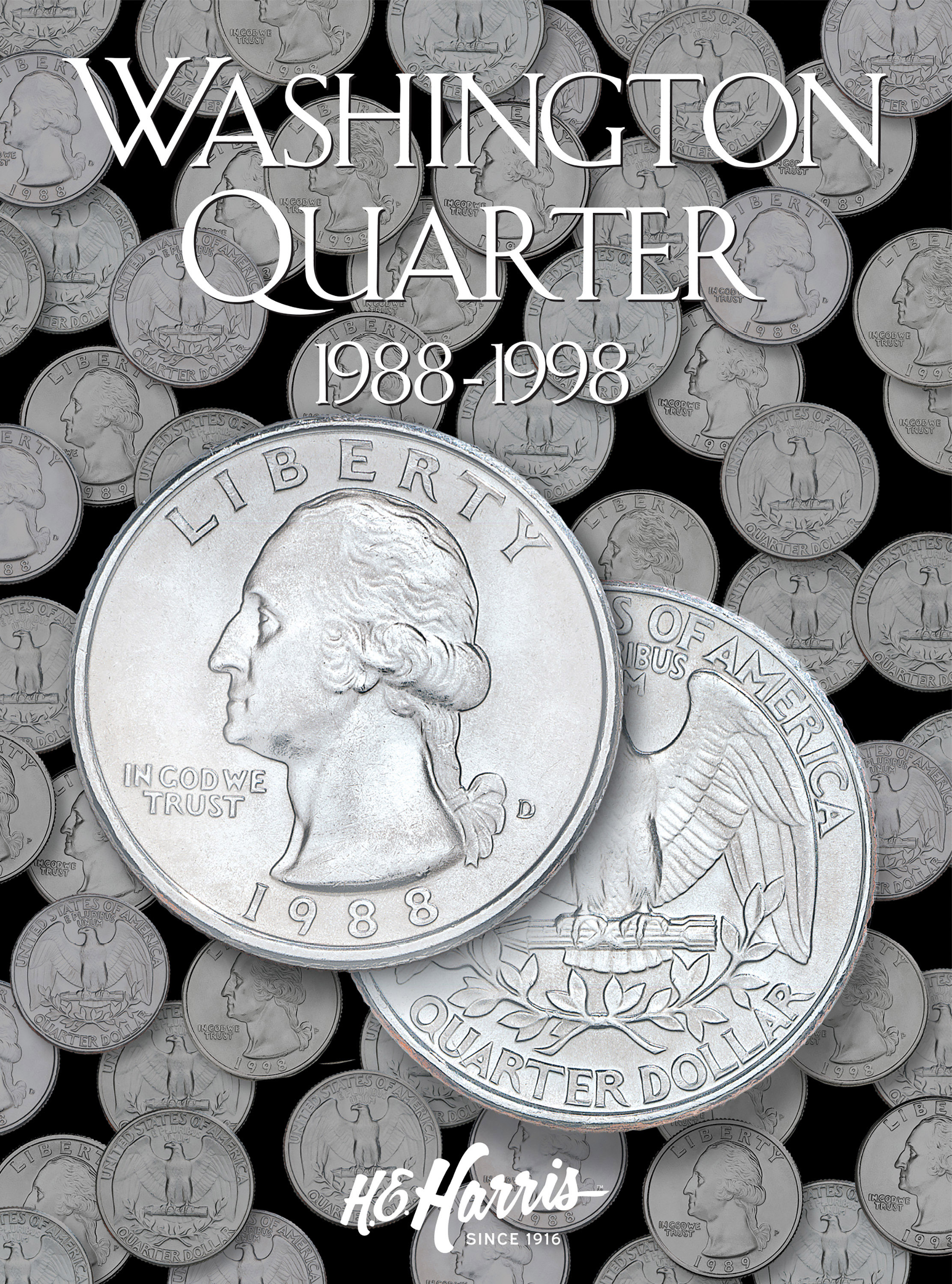 H.E. Harris® Coin Folder – Washington Quarters Collection #4: 1988-1998